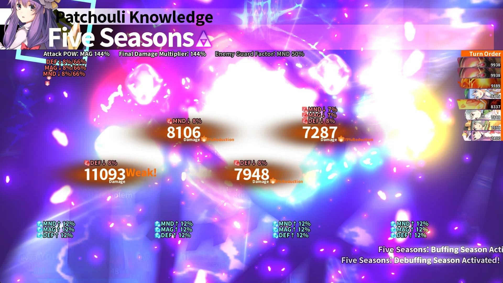 Labyrinth of Touhou Tri -The Dreaming Girls & The Mysterious Orbs- görsel 9