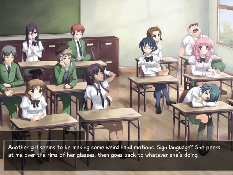 Katawa Shoujo görsel 7