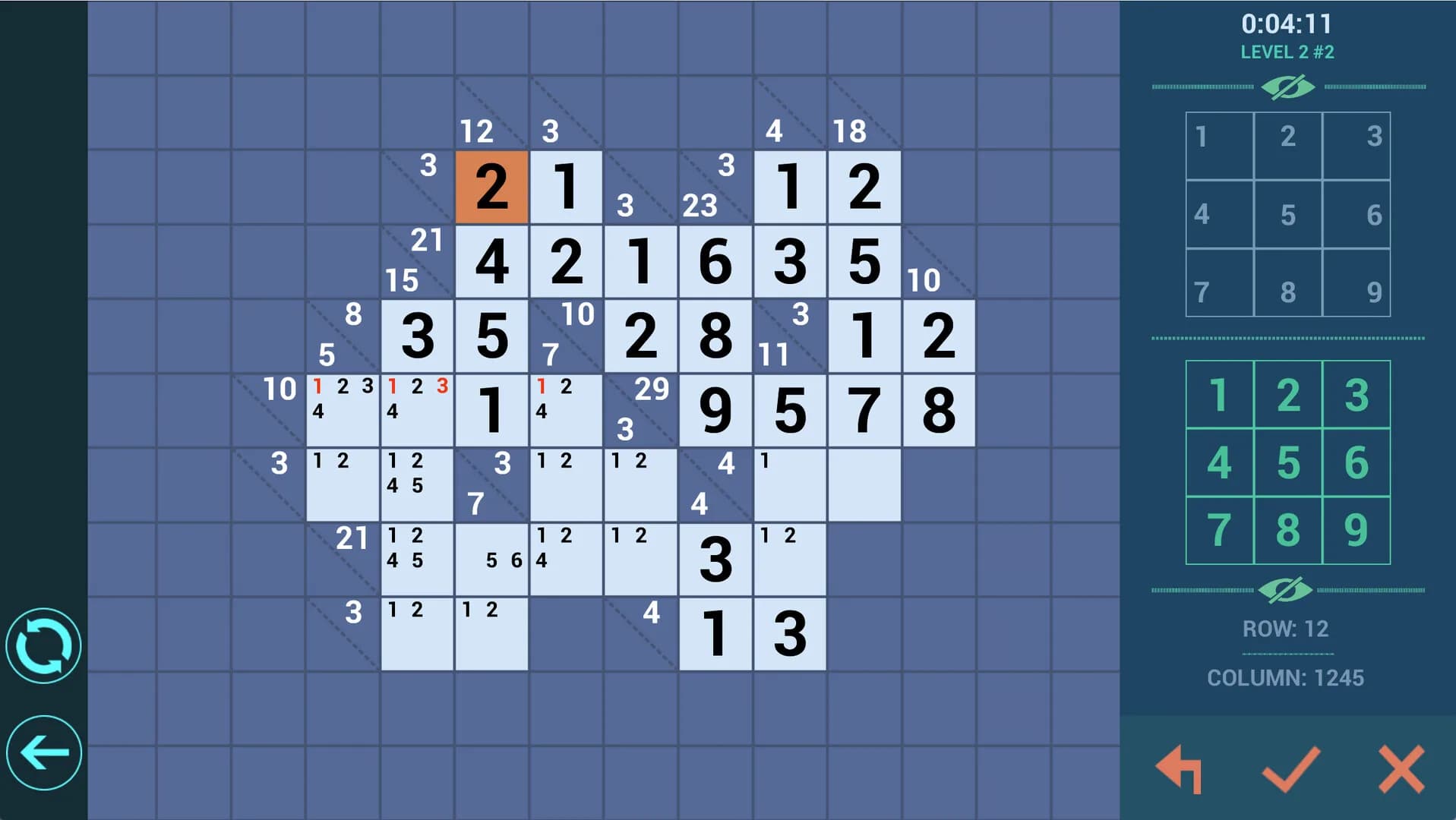 Kakuro++ görsel 3