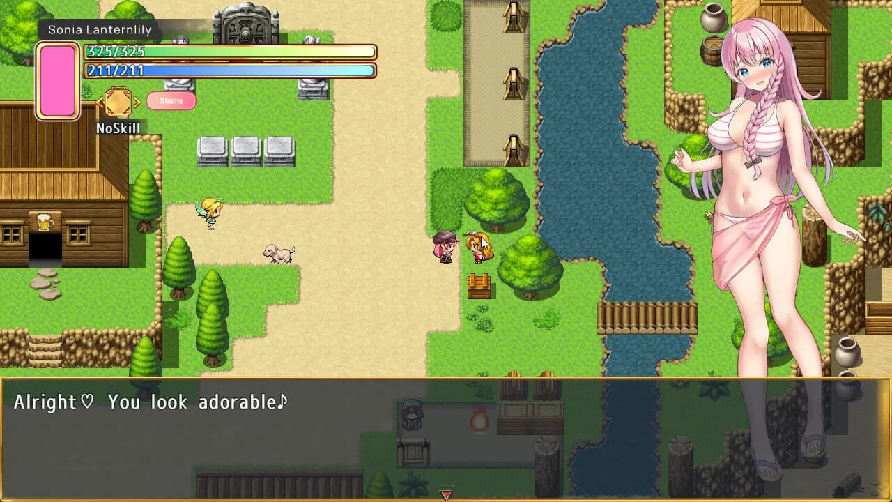 Senpai and the Mysterious Island görsel 2