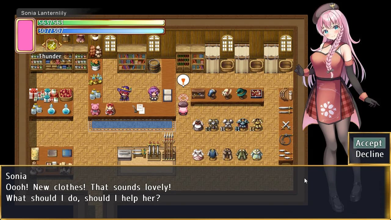 Senpai and the Mysterious Island görsel 6