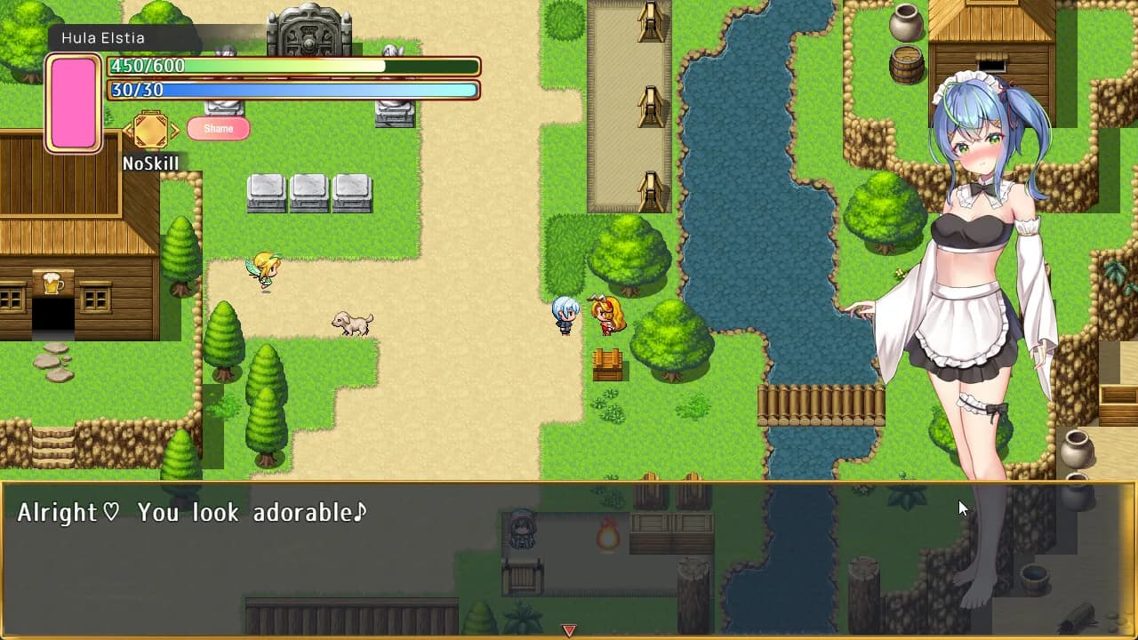Senpai and the Mysterious Island görsel 7