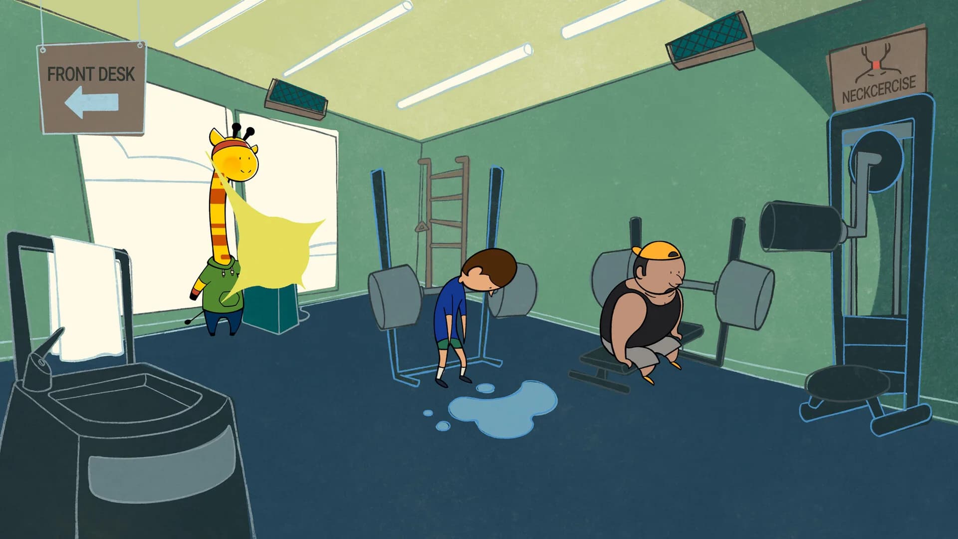 A Week in the Life of Asocial Giraffe görsel 6