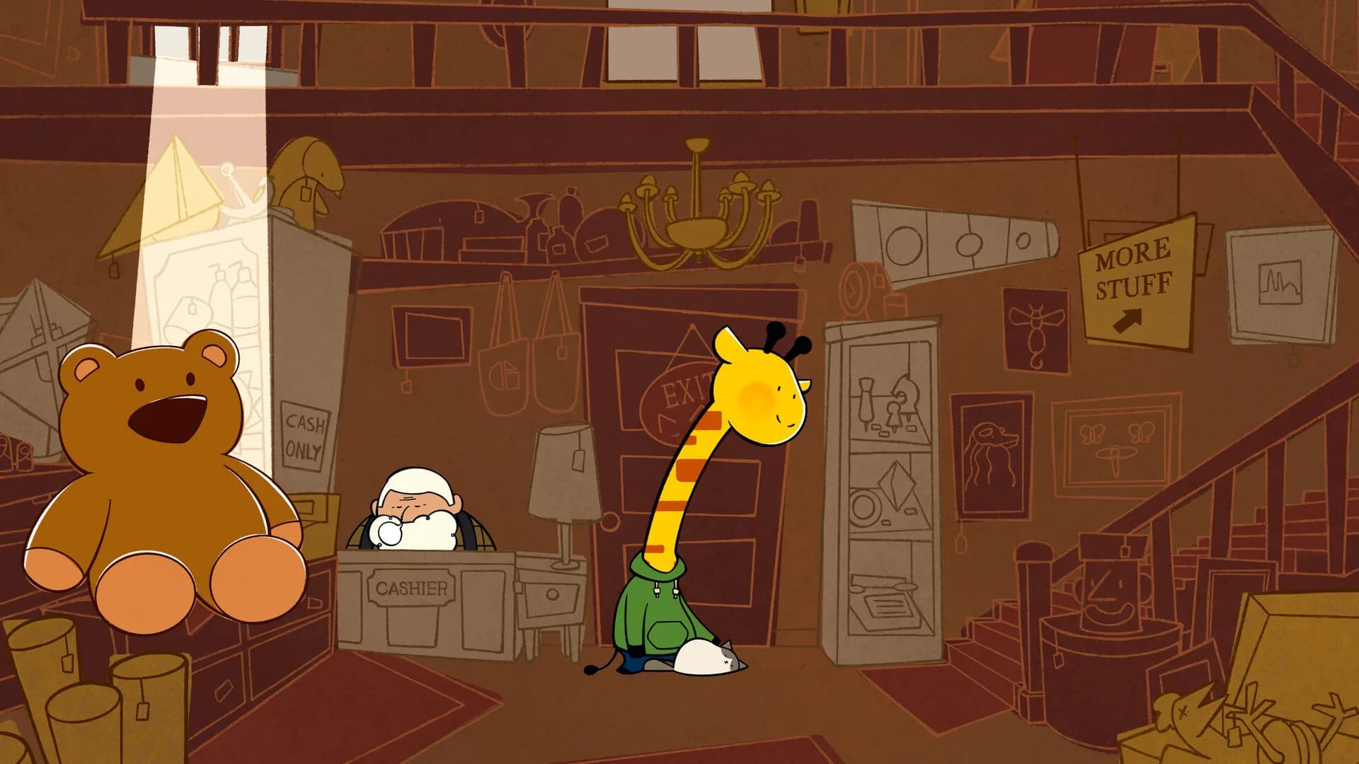 A Week in the Life of Asocial Giraffe görsel 8