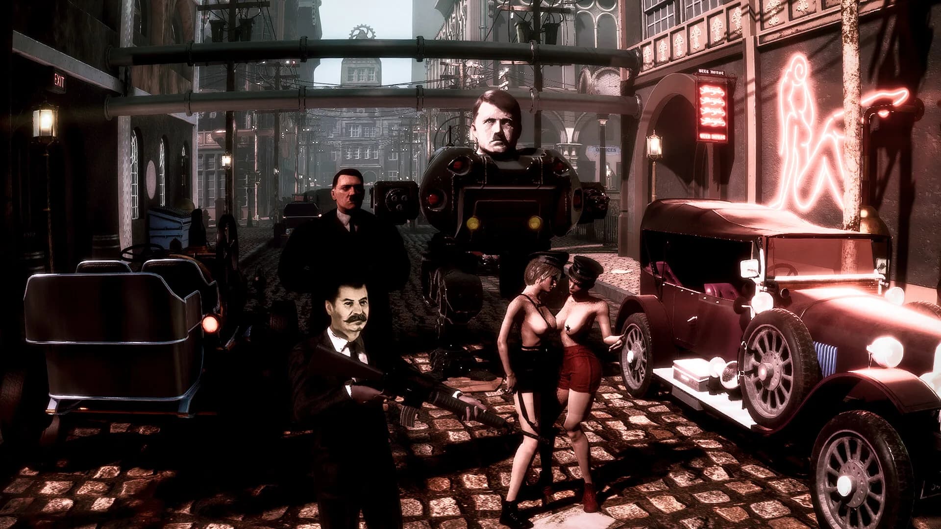 Stalin vs Hitler Hentai Sex War: Ussr Soviet Communism & Nazi görsel 4