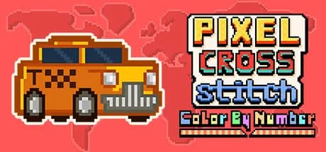 Pixel Cross Stitch Color by Number görsel 1