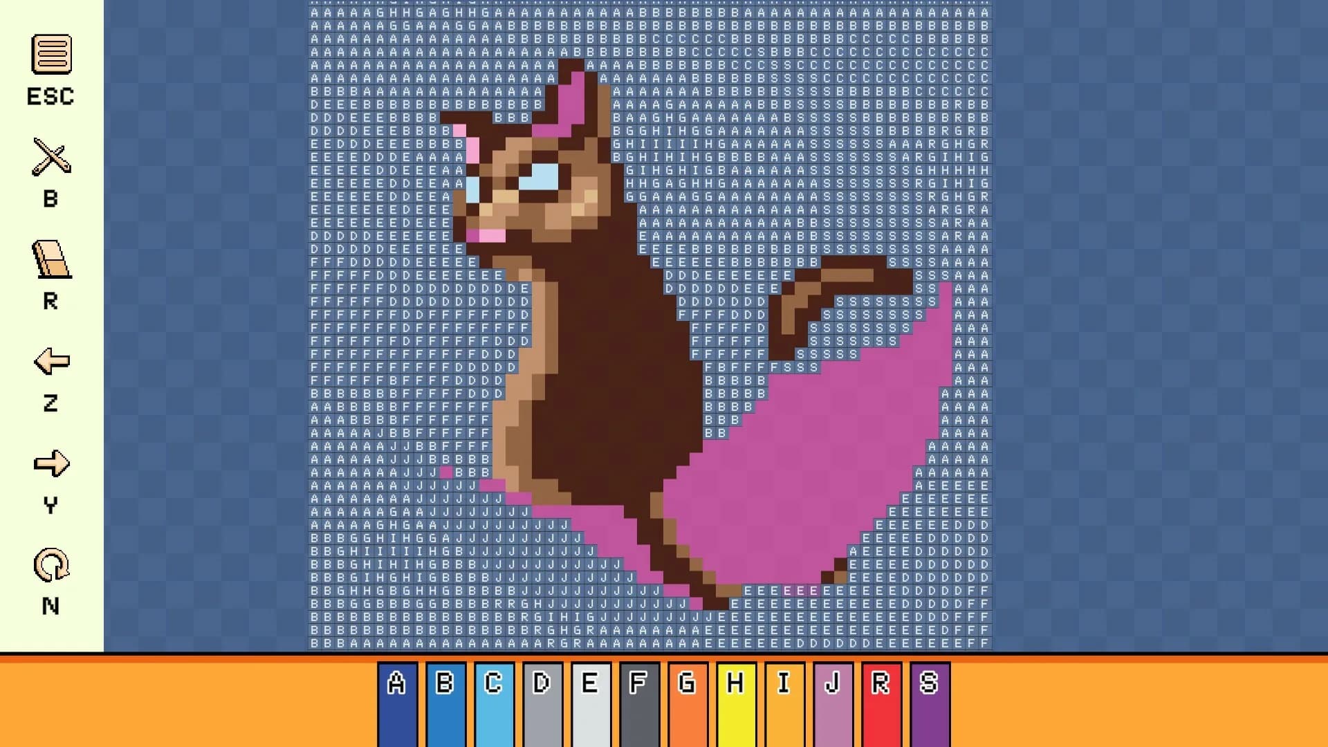 Pixel Cross Stitch Color by Number görsel 4