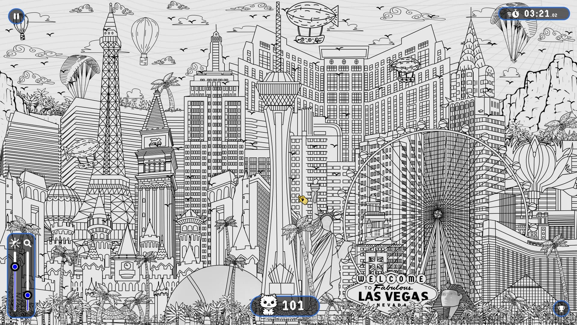 101 Cats in Las Vegas görsel 2