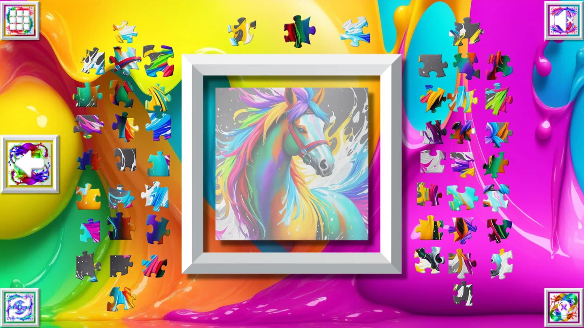 Color Splash: Horses görsel 6