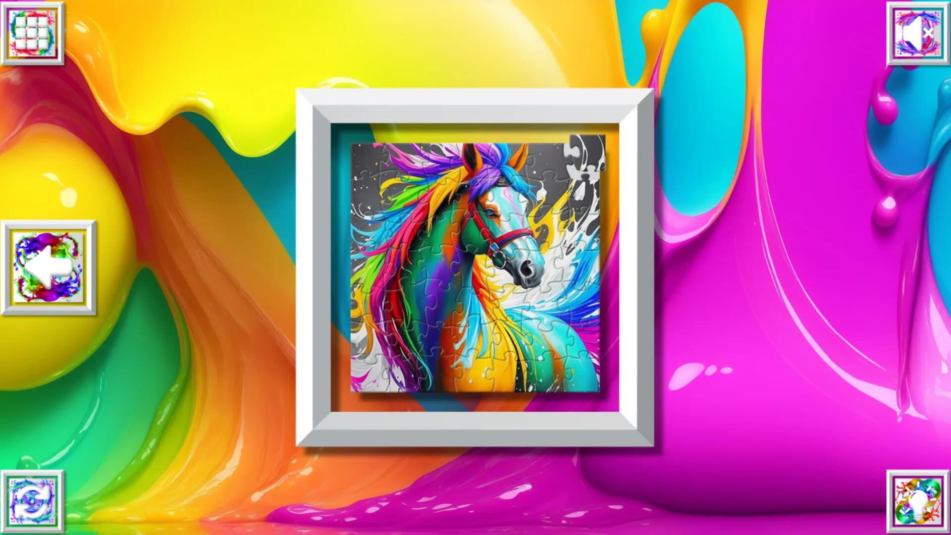 Color Splash: Horses görsel 7