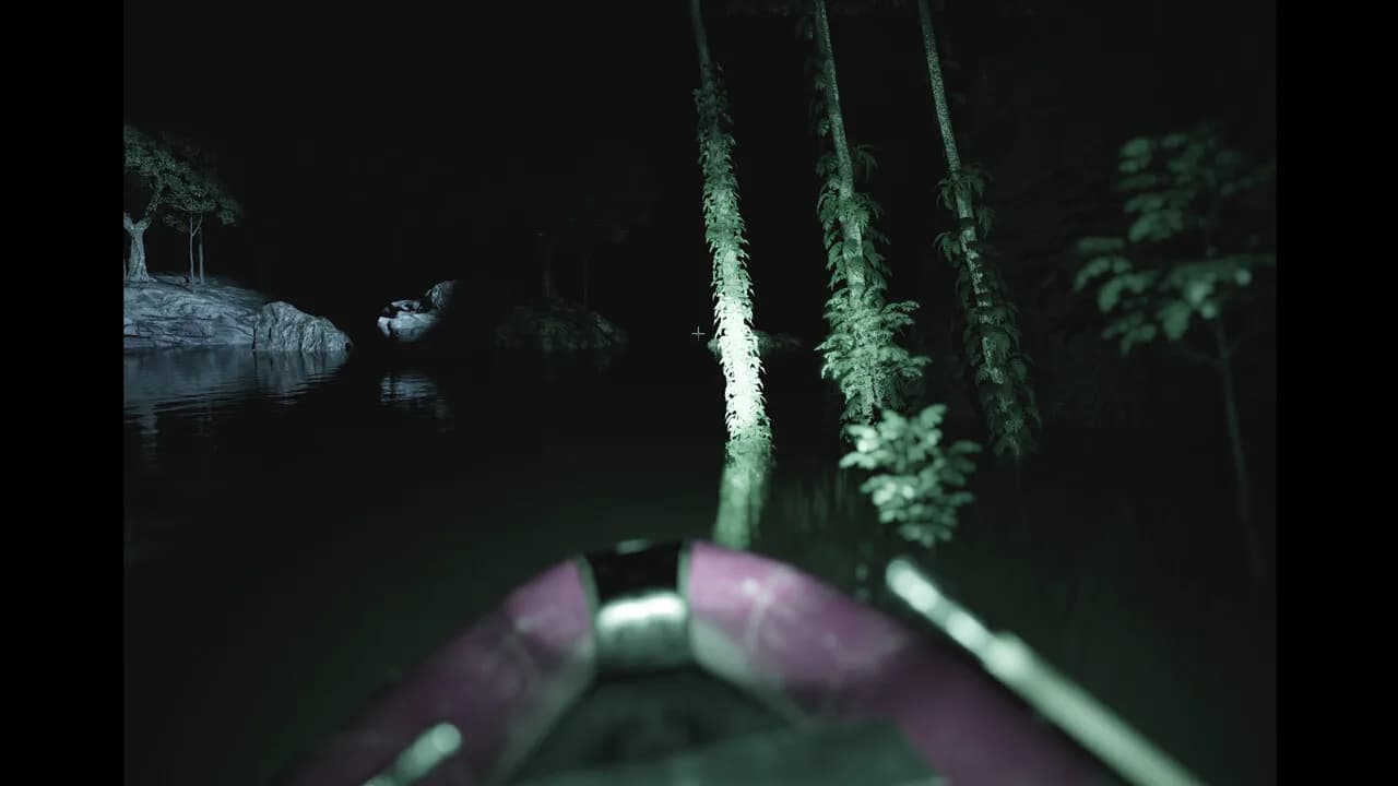 Raccoon on a boat görsel 9