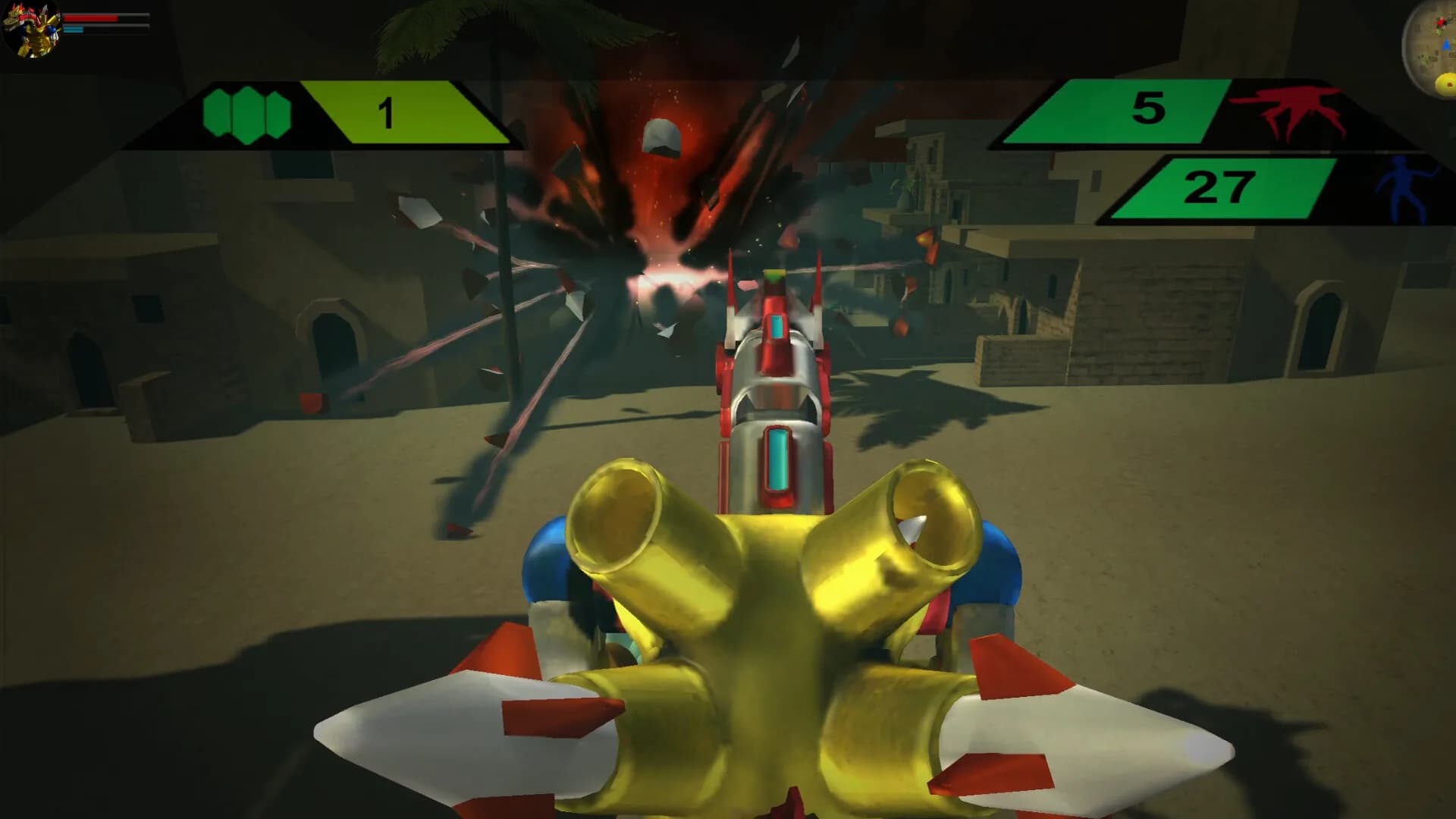 Spider-Tank  vs Aliens görsel 4