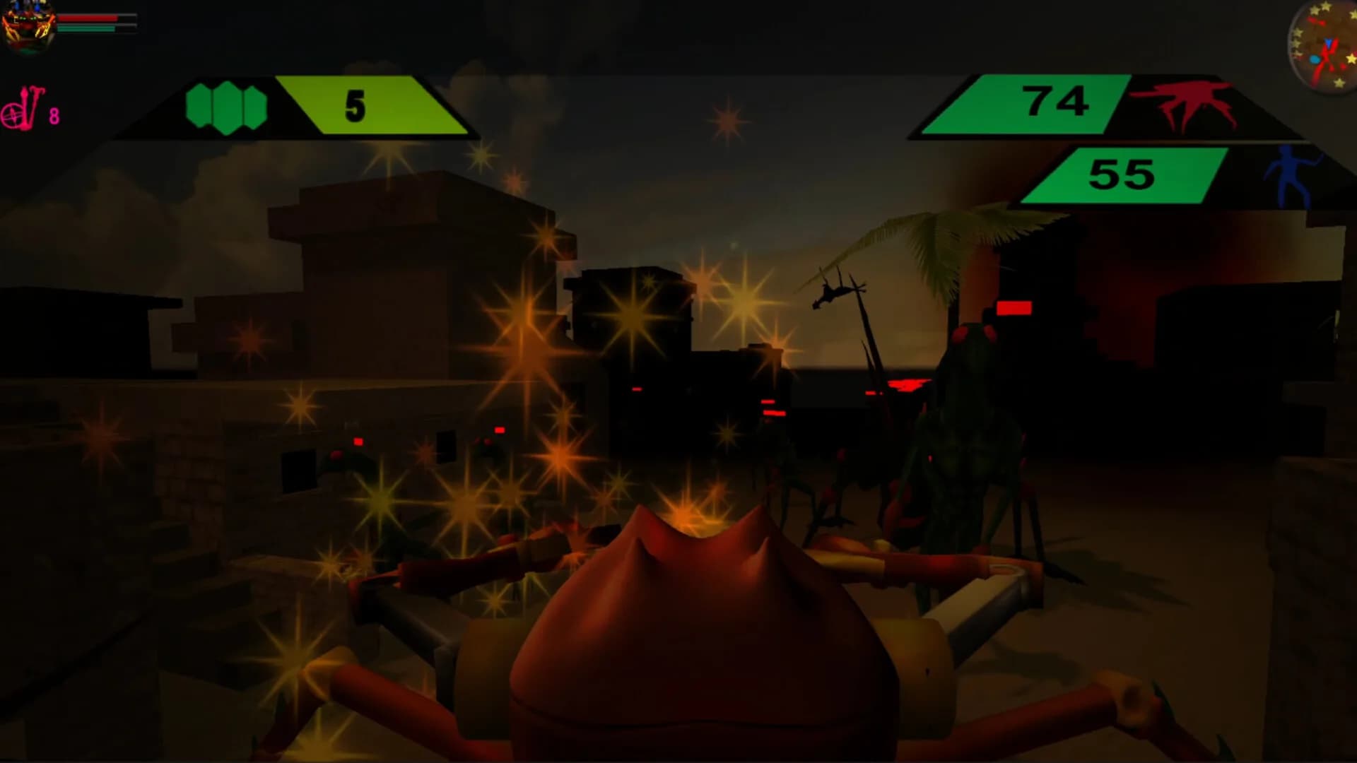 Spider-Tank  vs Aliens görsel 6