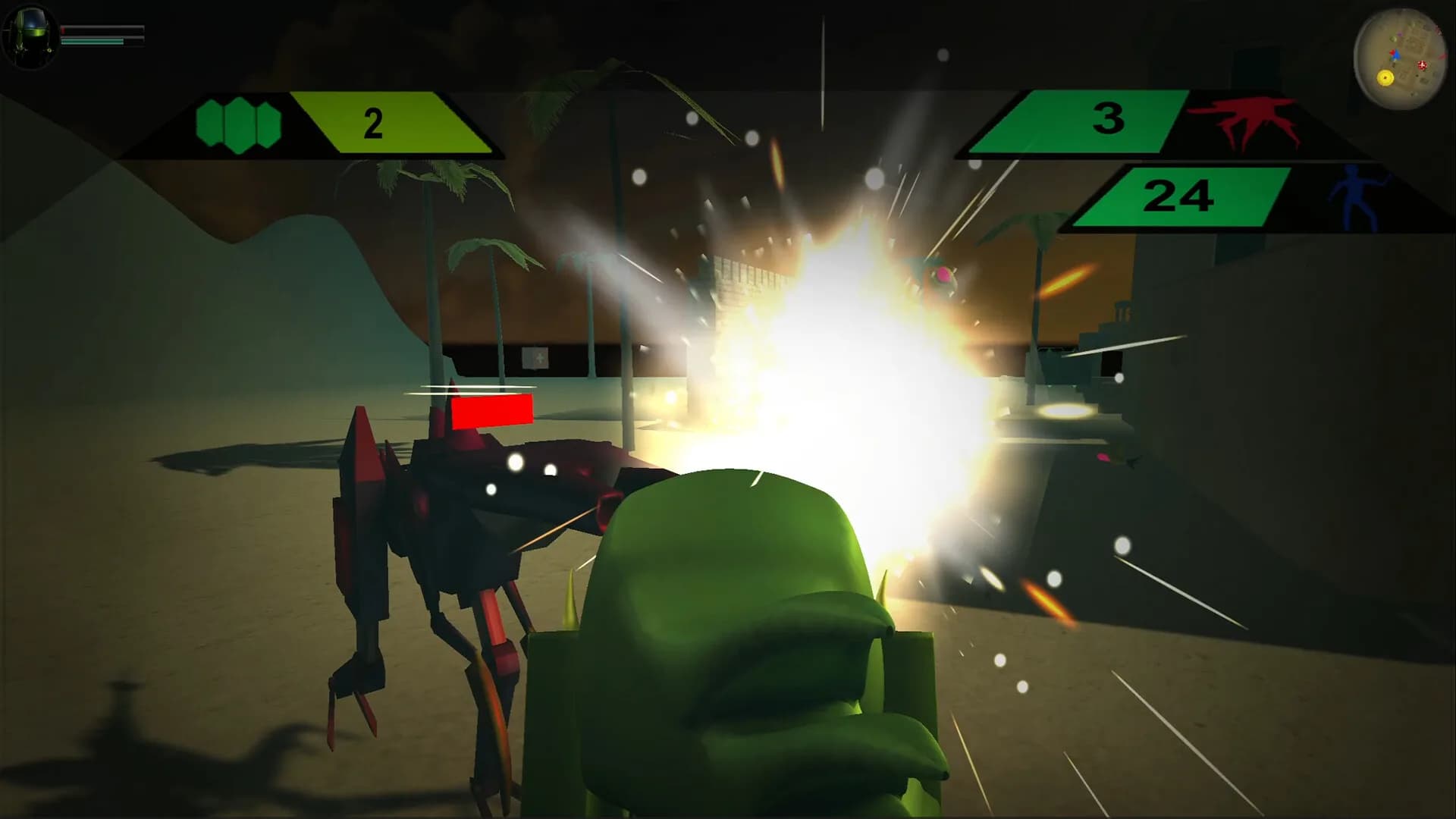 Spider-Tank  vs Aliens görsel 7
