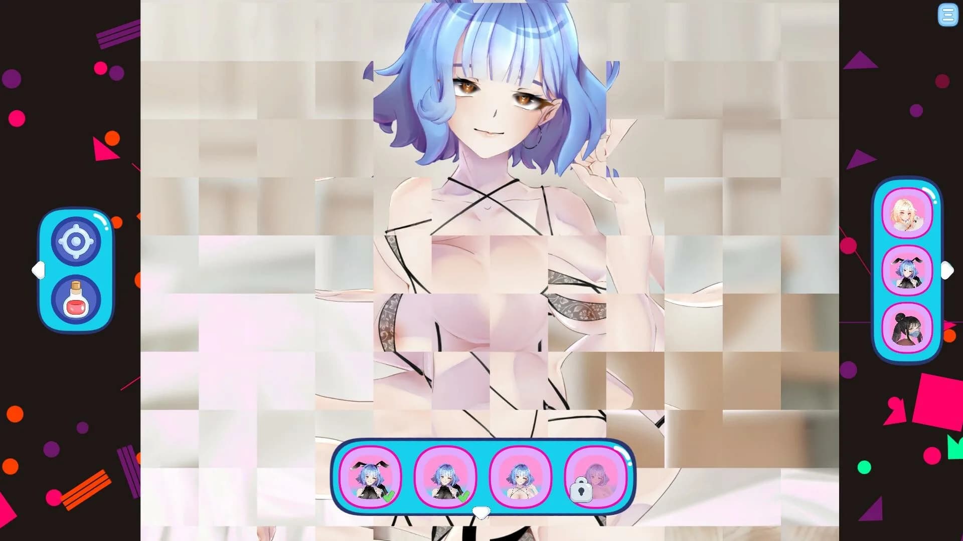 Nao's Love Triangle: Hentai Puzzle 18+ görsel 2