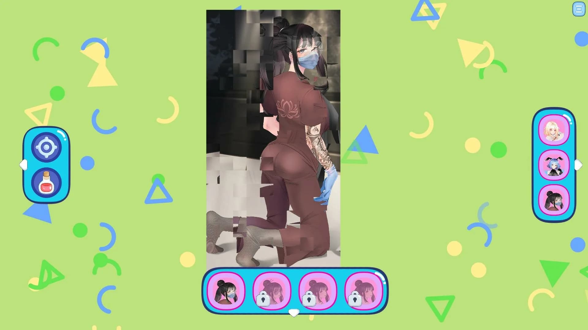 Nao's Love Triangle: Hentai Puzzle 18+ görsel 4