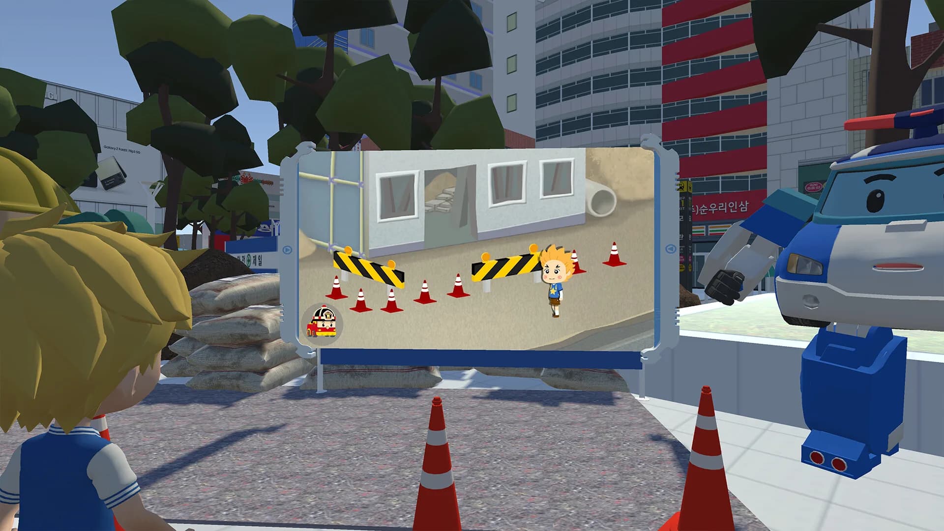 VR traffic safety with Polly görsel 7