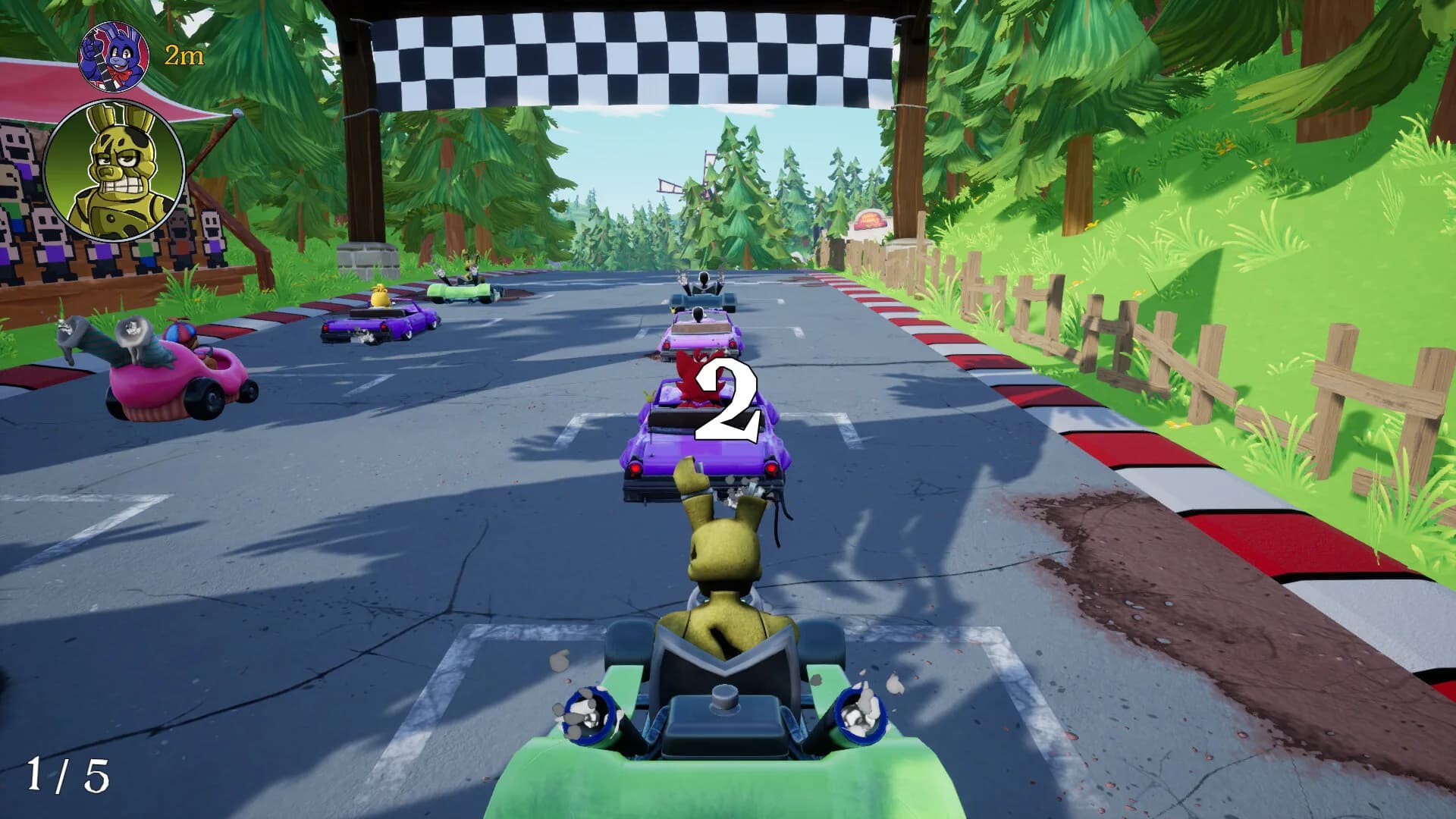 Five Laps at Freddy's görsel 2