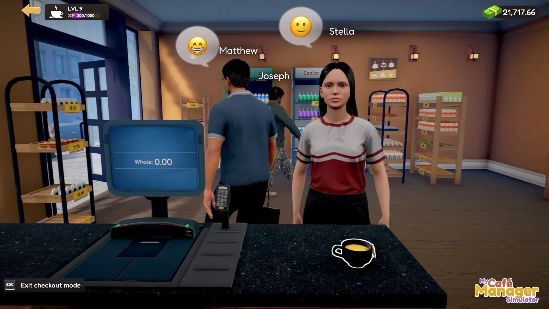 My Café Manager Simulator görsel 2