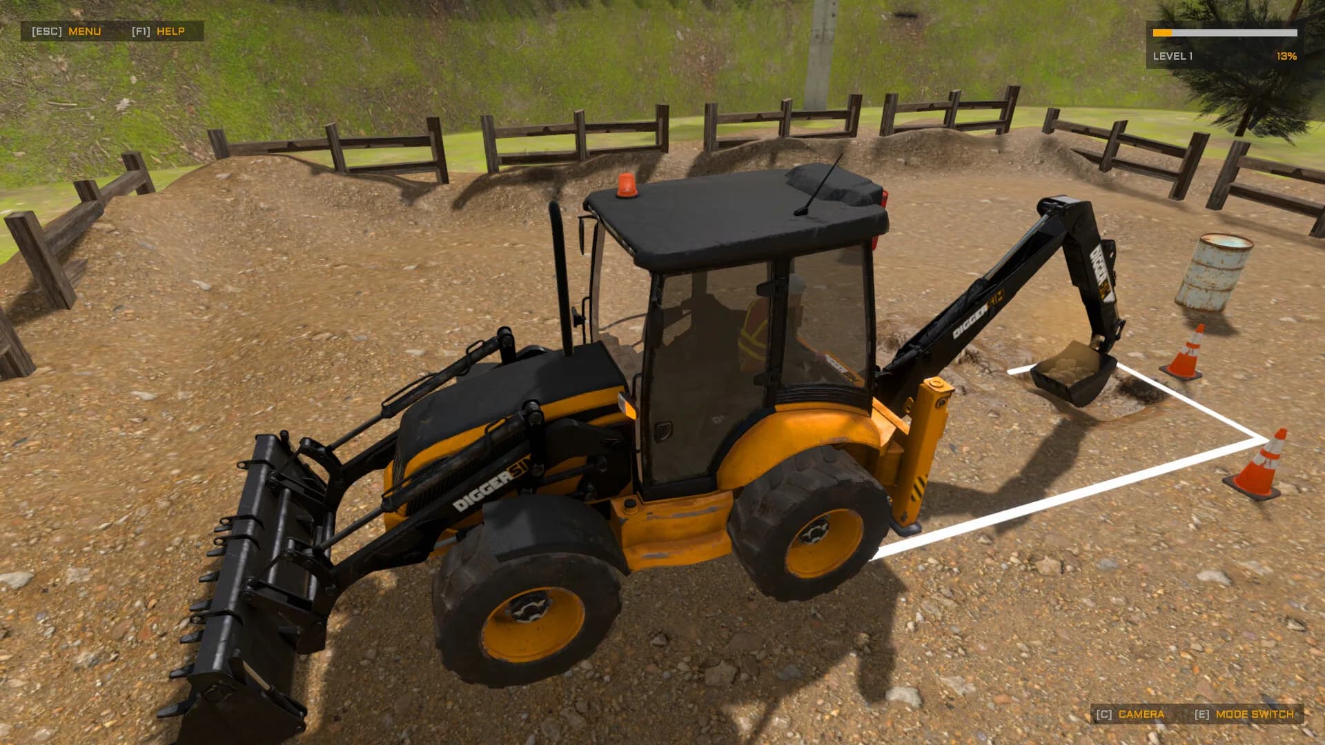 DiggerSim - Excavator Simulator görsel 2