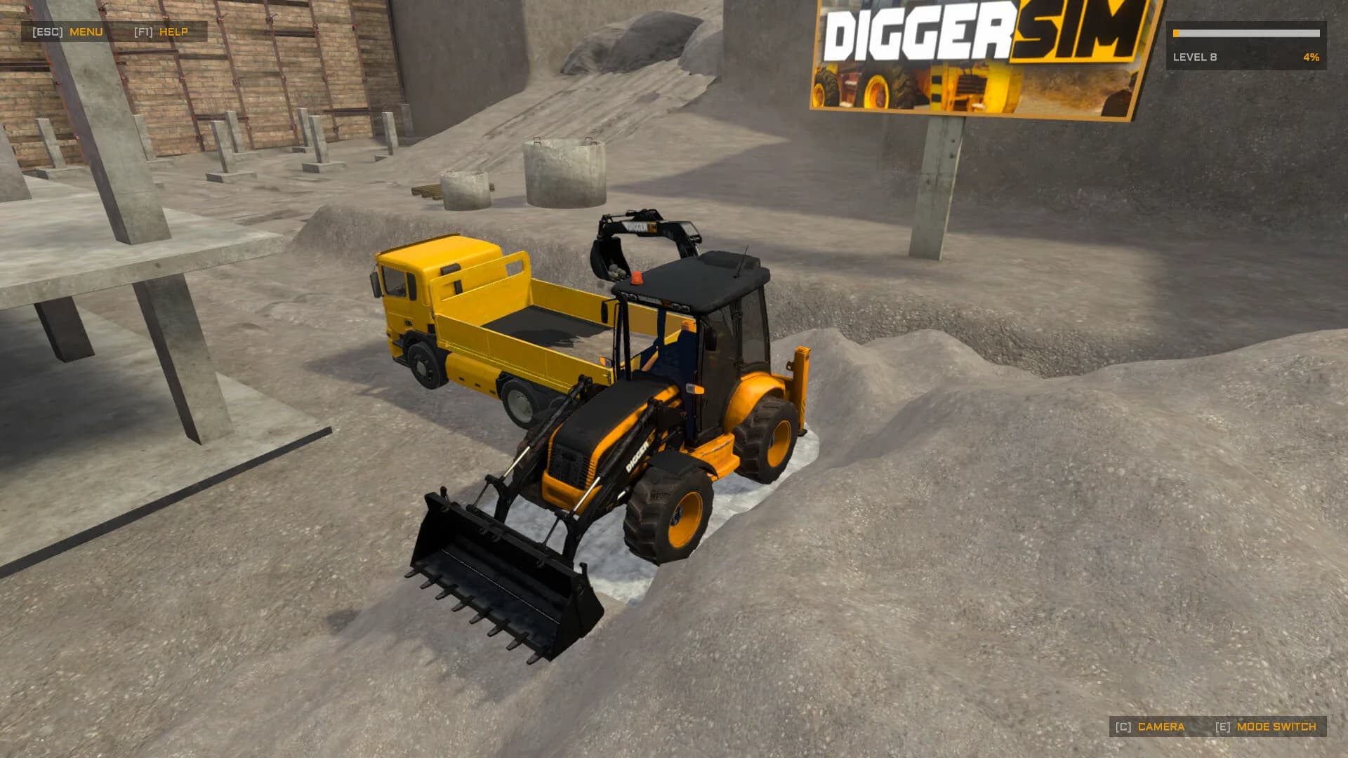 DiggerSim - Excavator Simulator görsel 9