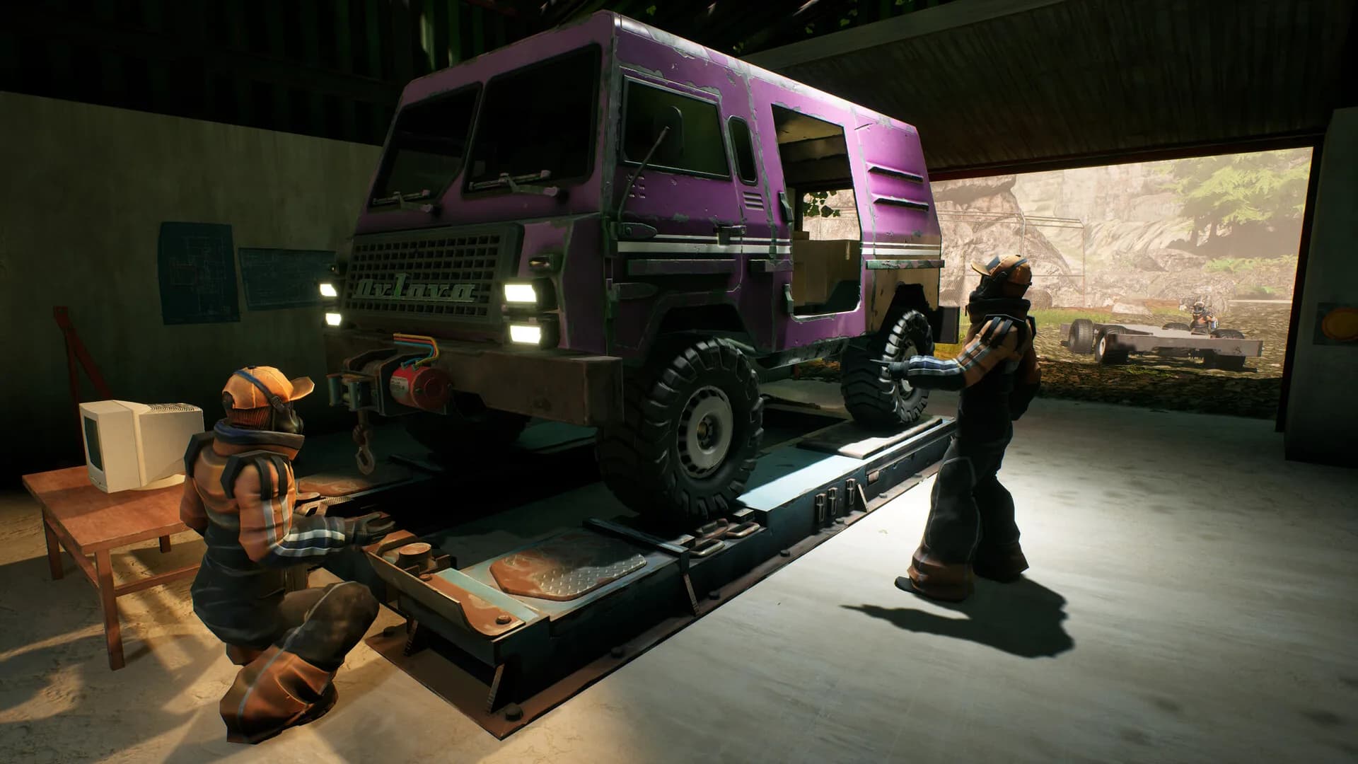 Post Apocalypse Courier Service - Teslimat Sürüş Simülatörü görsel 12