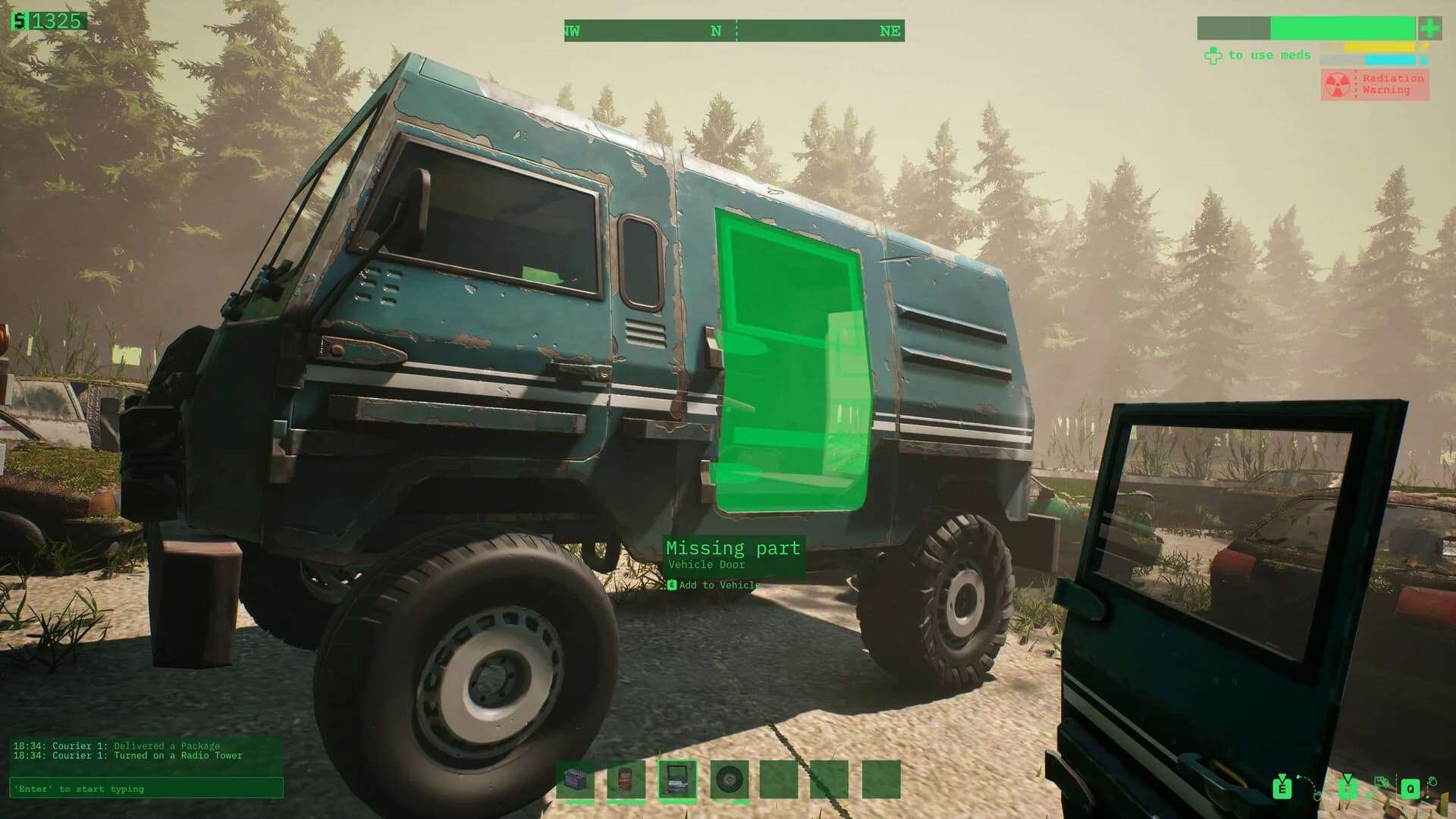 Post Apocalypse Courier Service - Teslimat Sürüş Simülatörü görsel 9