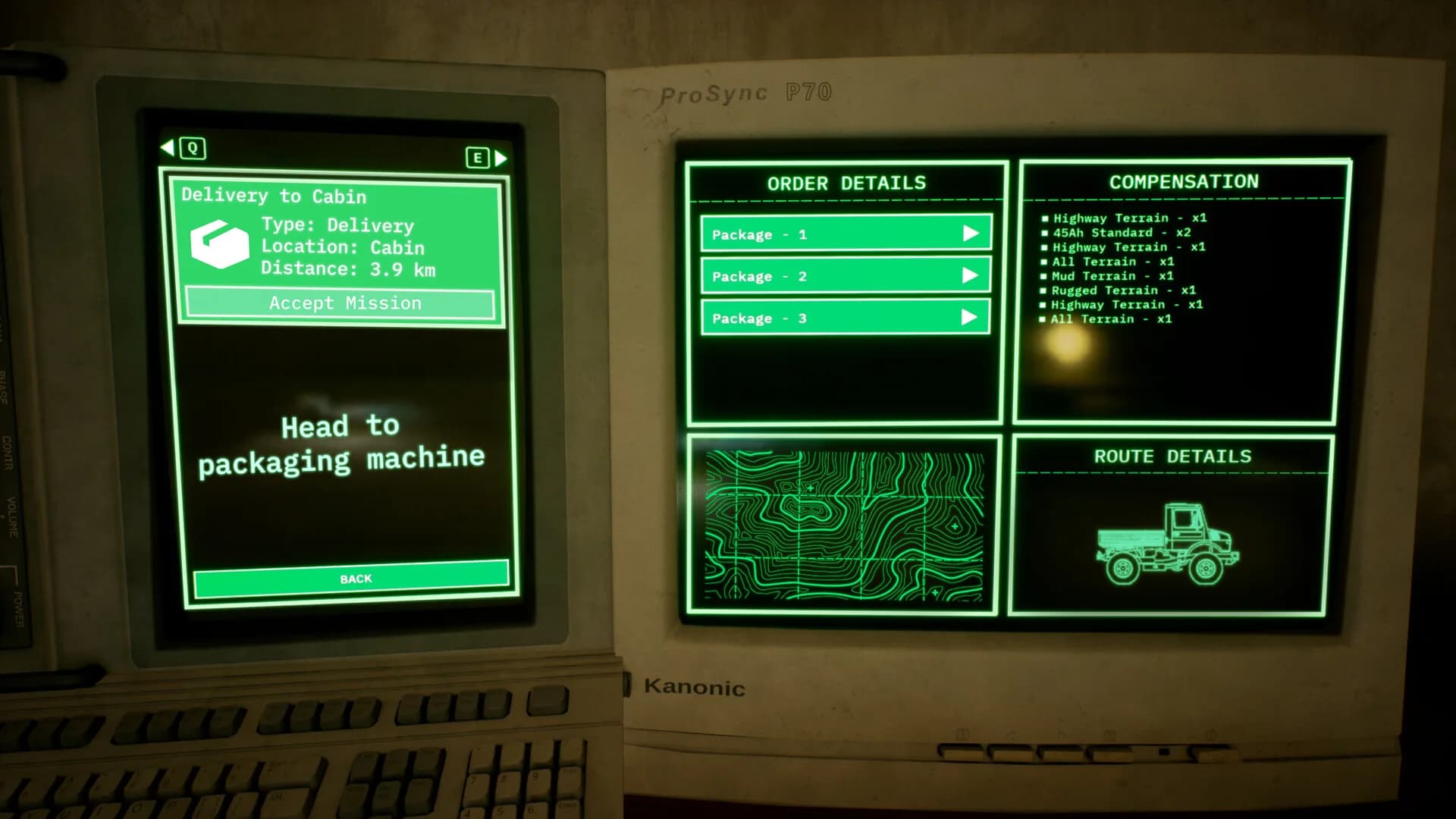 Post Apocalypse Courier Service - Teslimat Sürüş Simülatörü görsel 10
