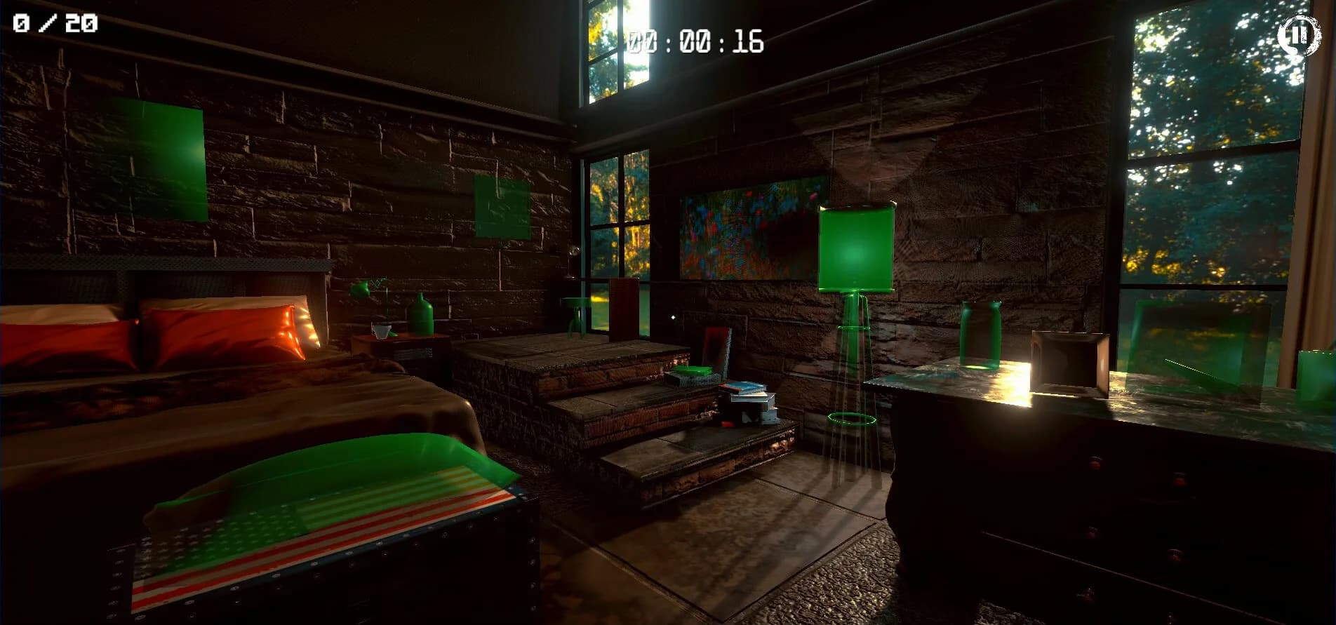 3D PUZZLE - Bedroom görsel 5
