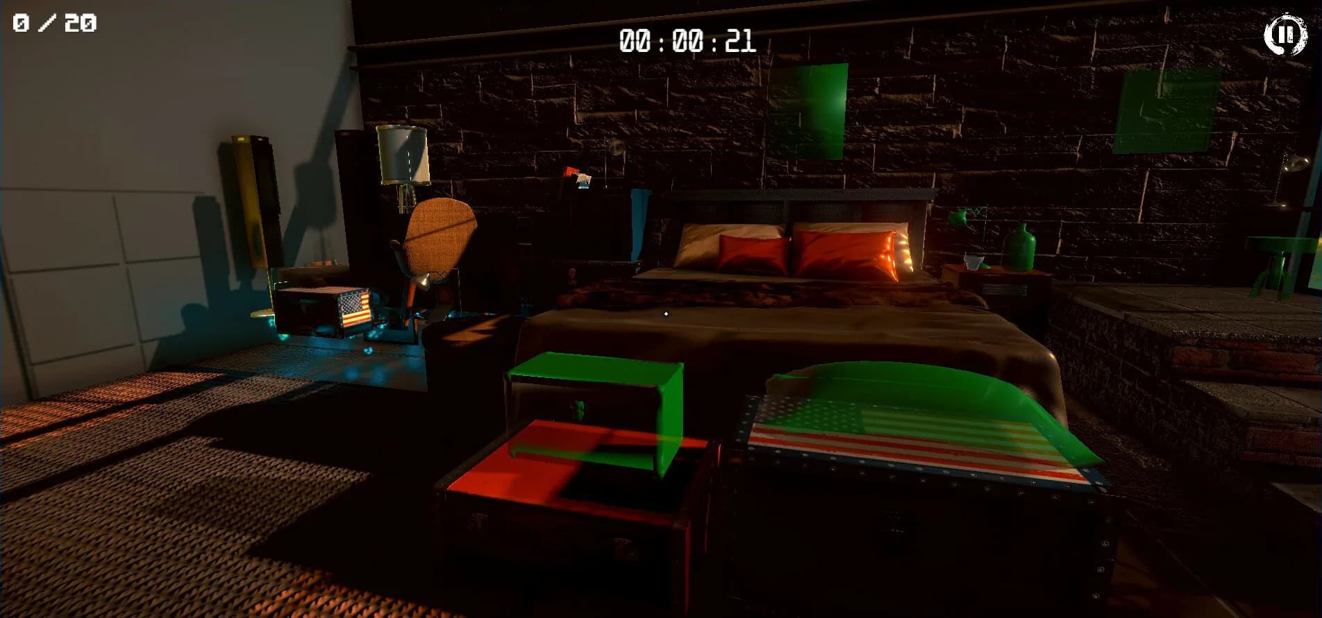3D PUZZLE - Bedroom görsel 6