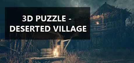 3D PUZZLE - Deserted Village görsel 1