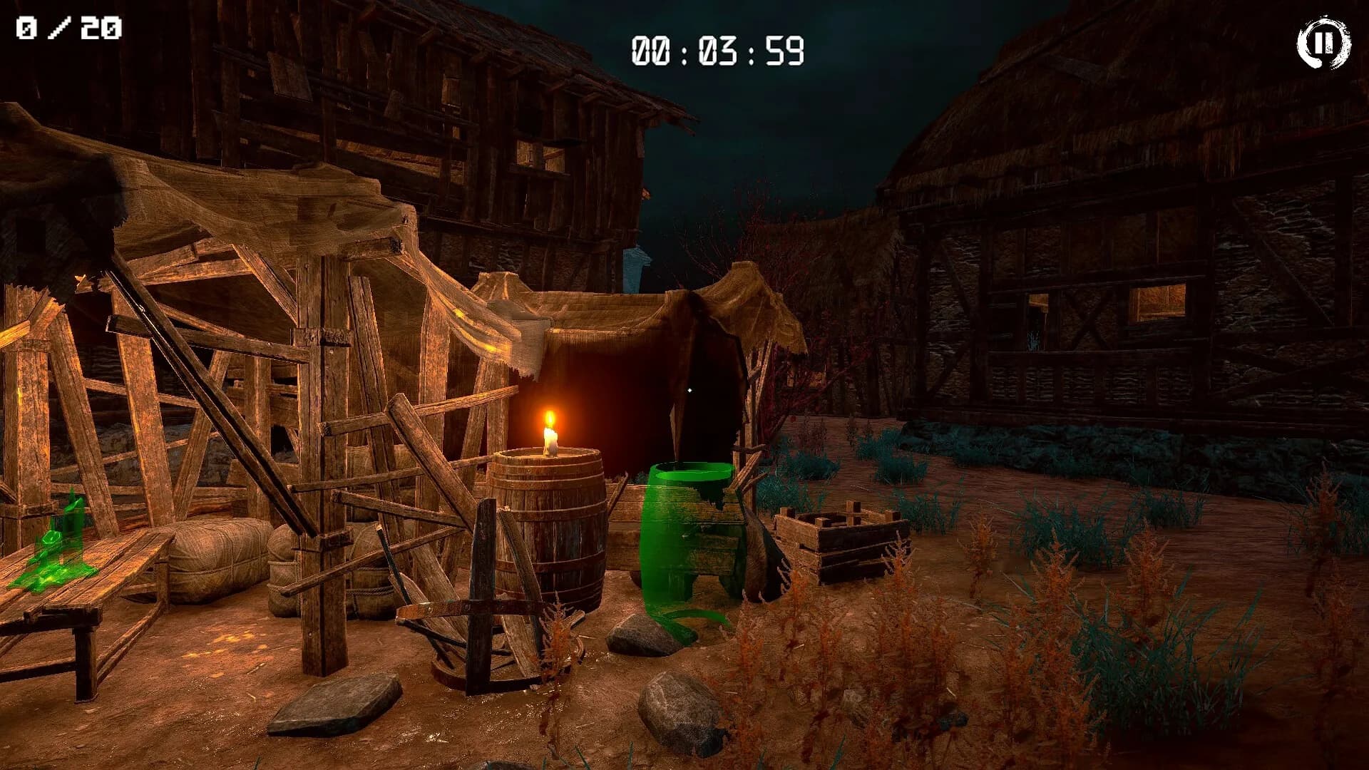 3D PUZZLE - Deserted Village görsel 4