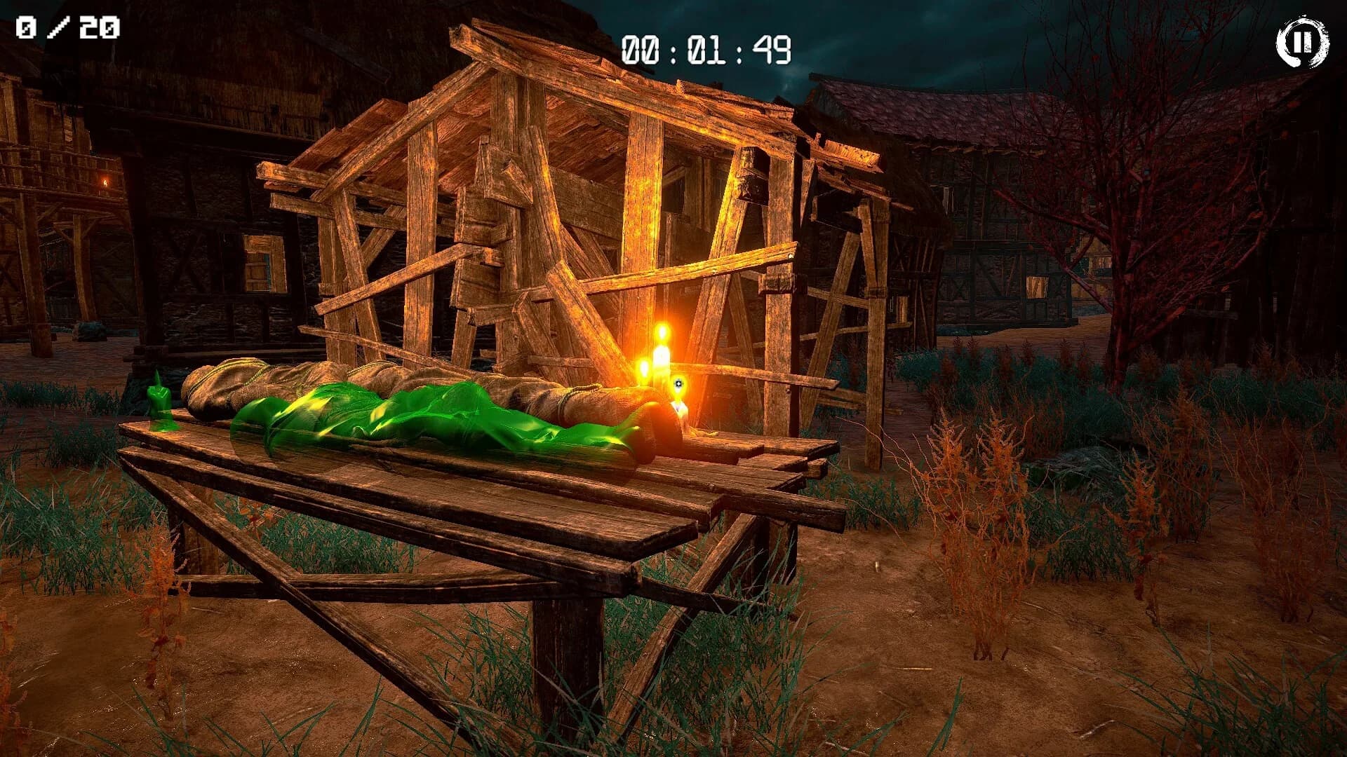 3D PUZZLE - Deserted Village görsel 6
