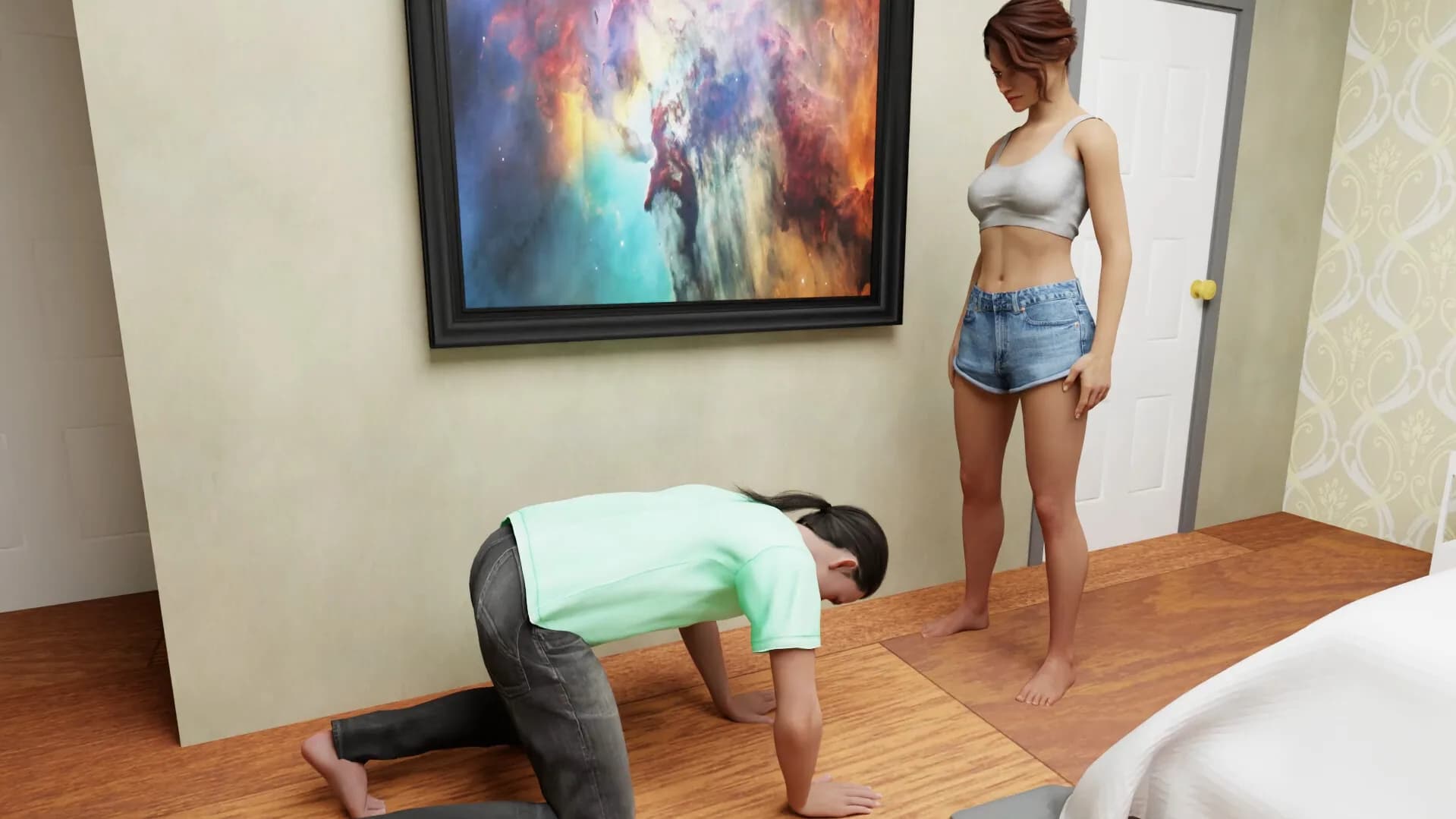 Femdom Game World: Mom görsel 5