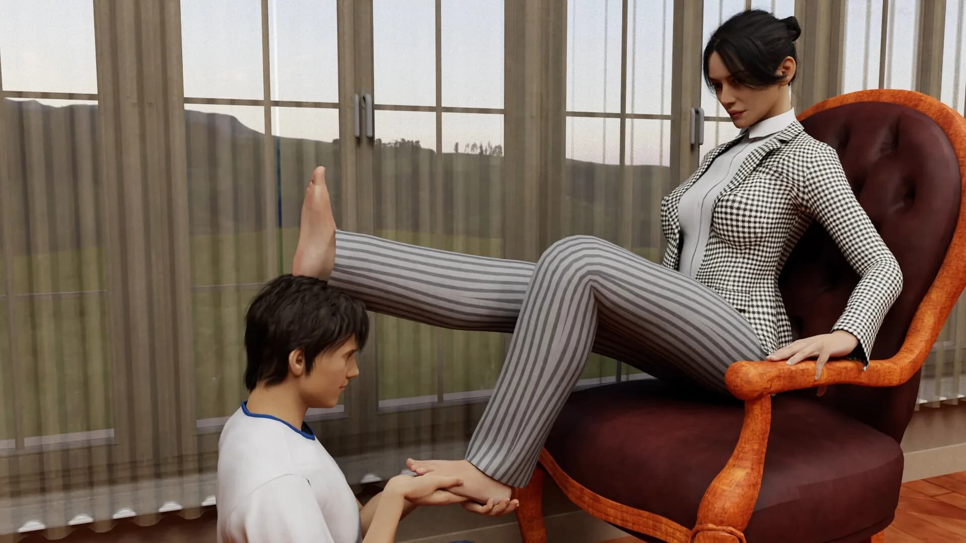 Femdom Game World: Stacy görsel 5