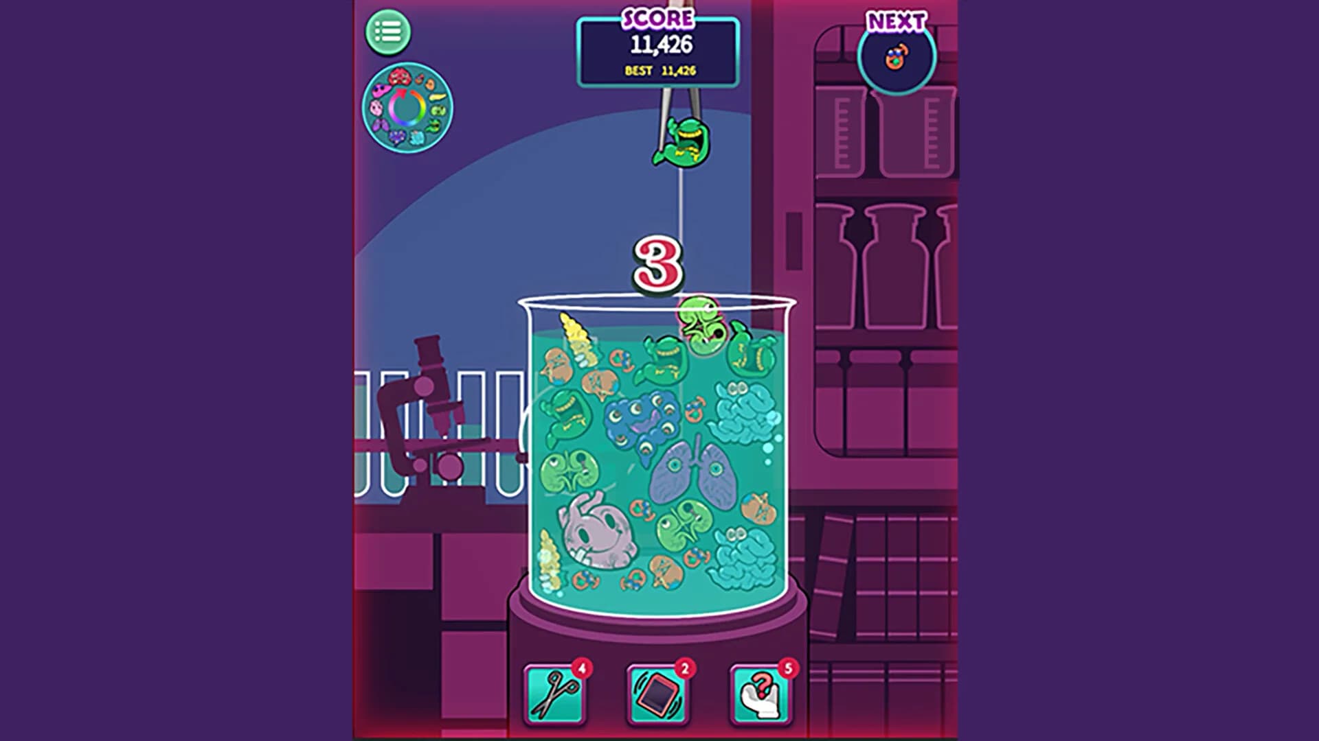 臓器ゲーム-MergePuzzle- görsel 6