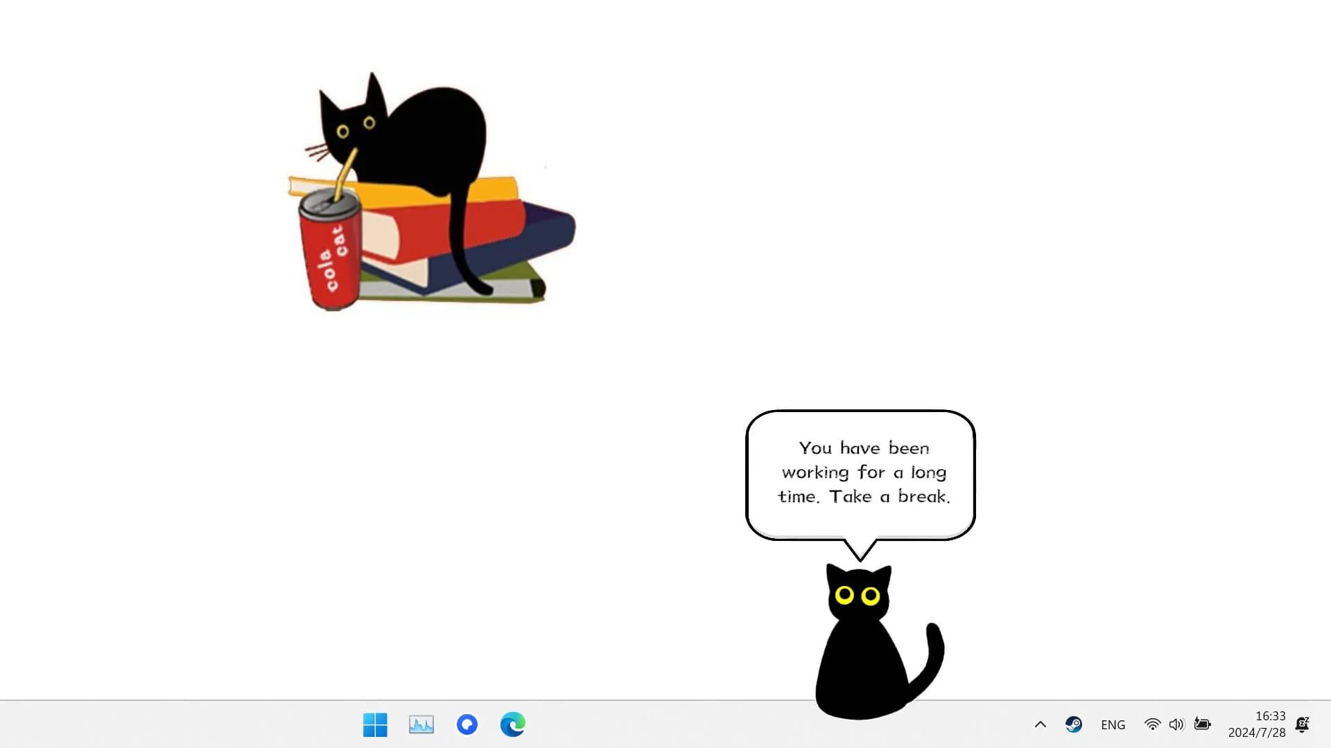 Cat On My Desktop görsel 4