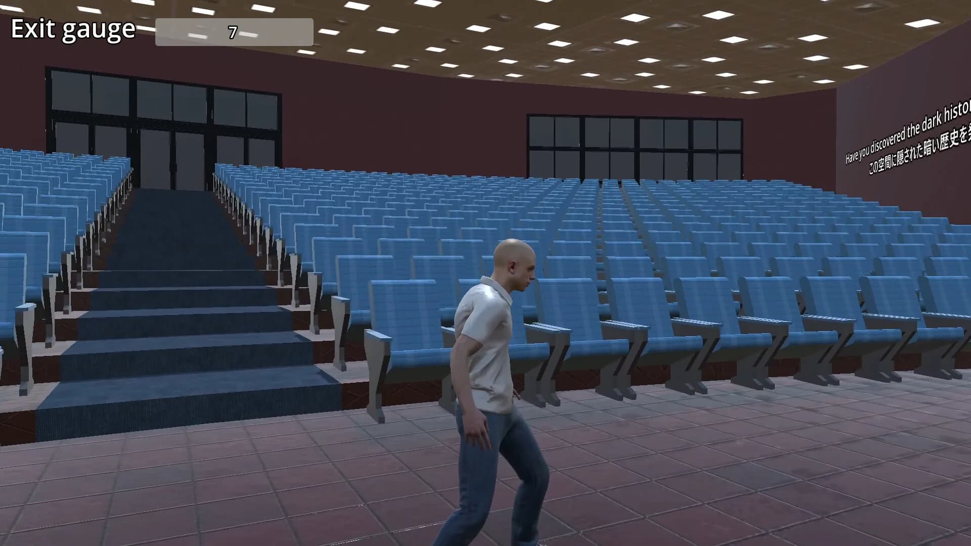 Escape from exit 7 of the theater görsel 6