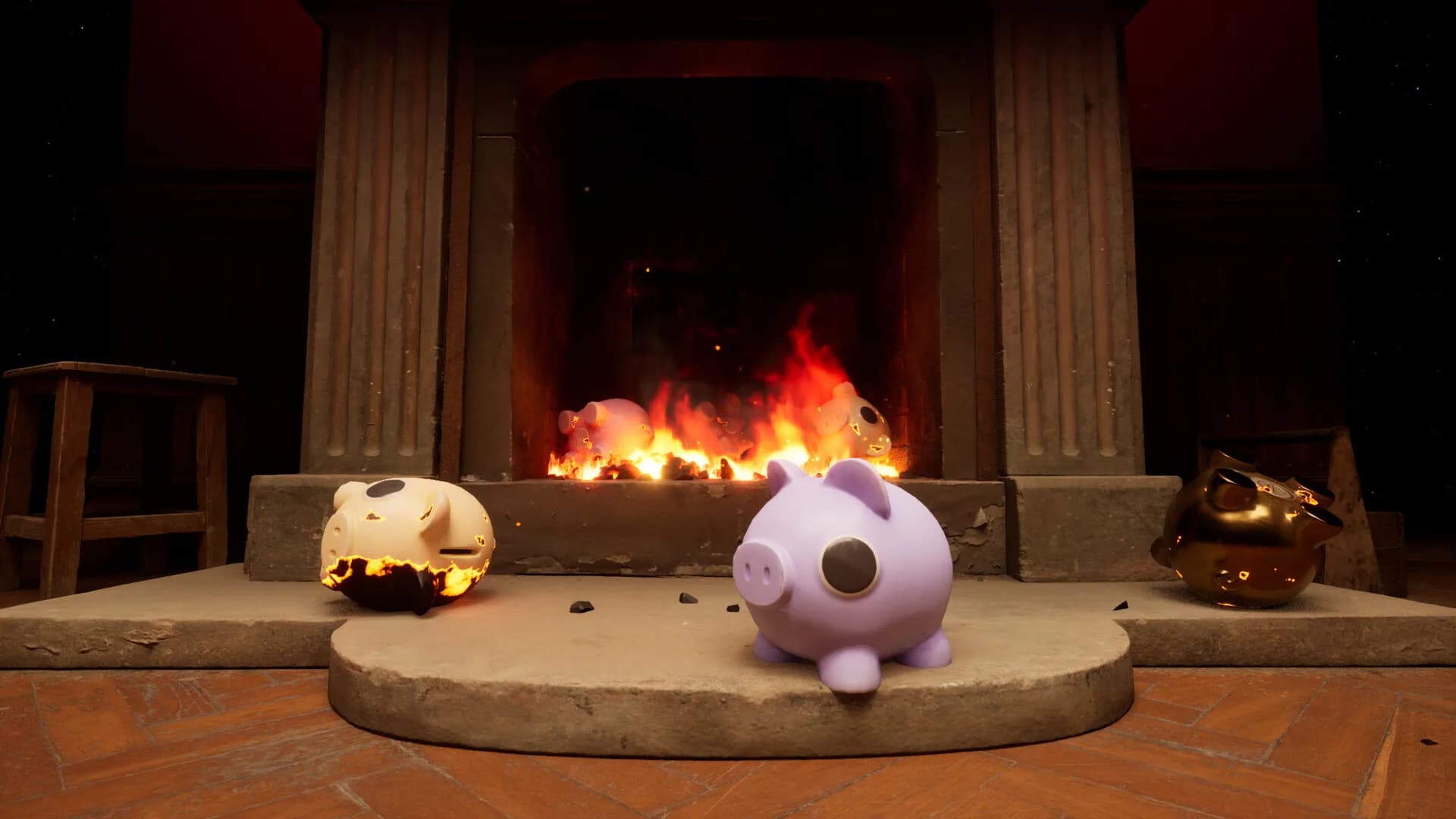 Unwanted Xmas Gift Burning Simulator görsel 2