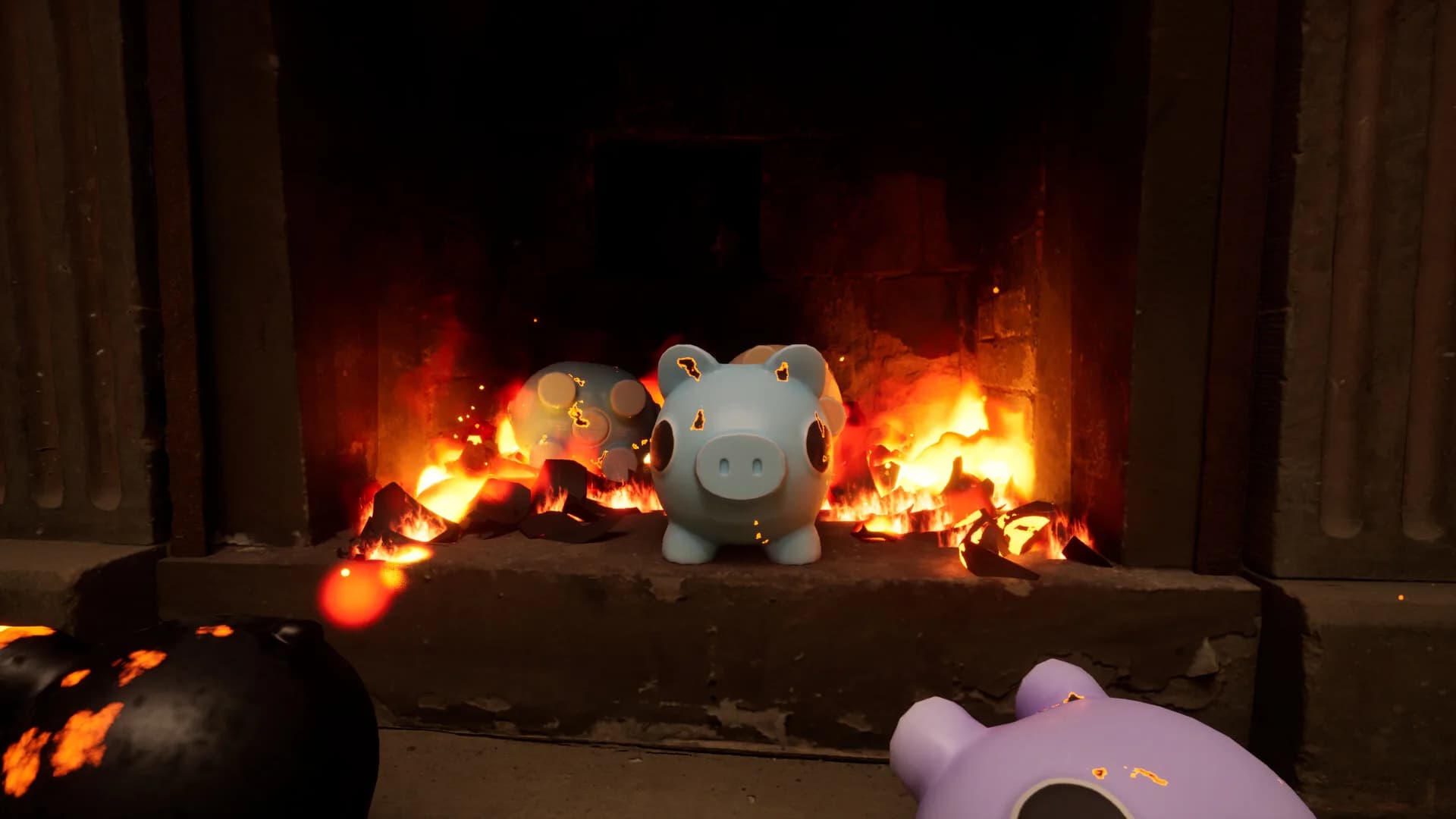 Unwanted Xmas Gift Burning Simulator görsel 8