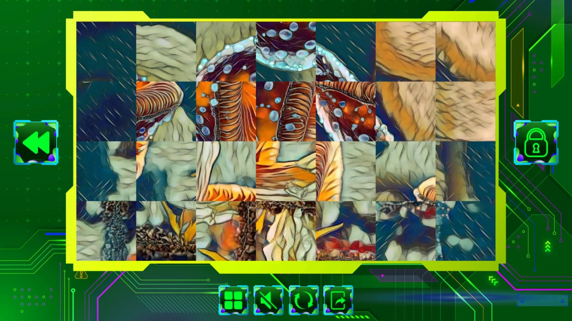 Twizzle Puzzle: Mushrooms görsel 2