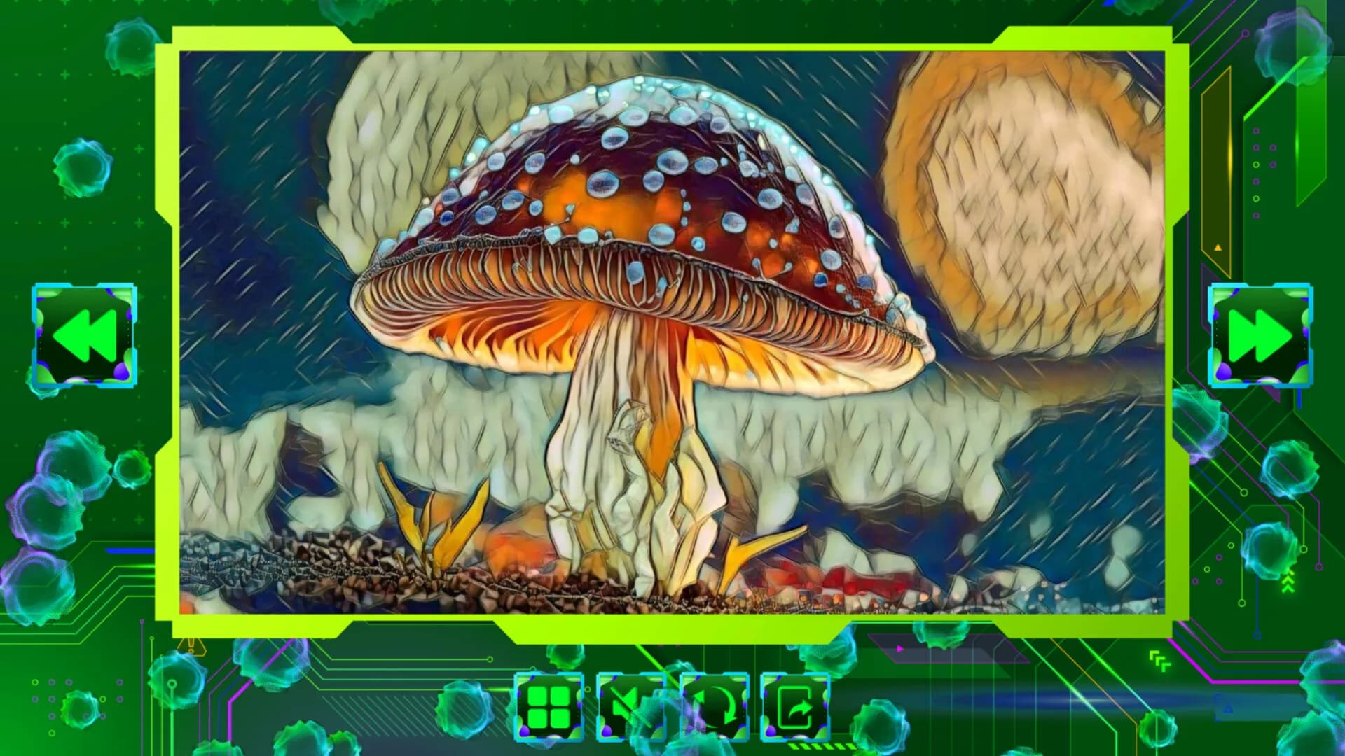 Twizzle Puzzle: Mushrooms görsel 3