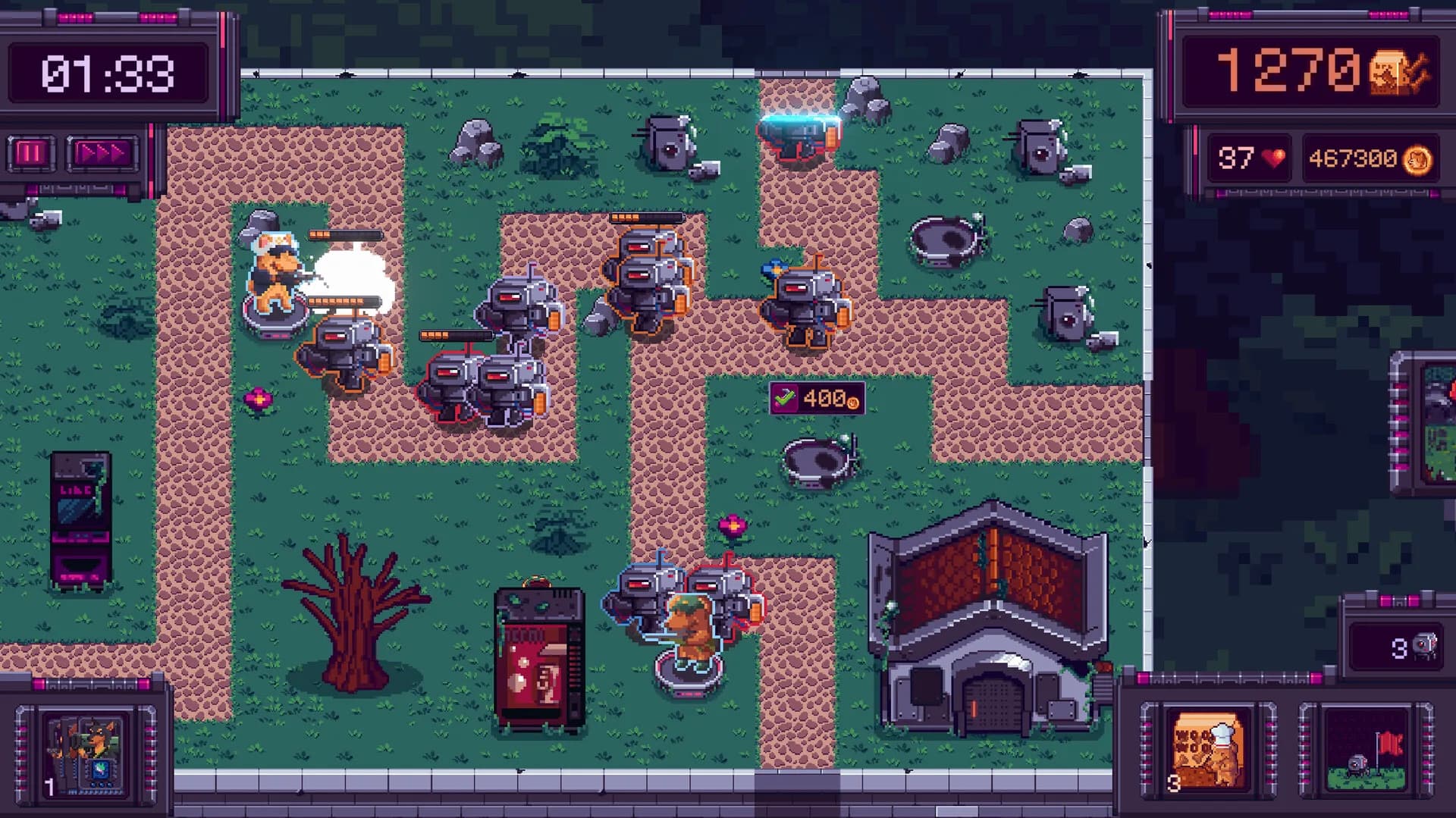 Mechanines Tower Defense görsel 9