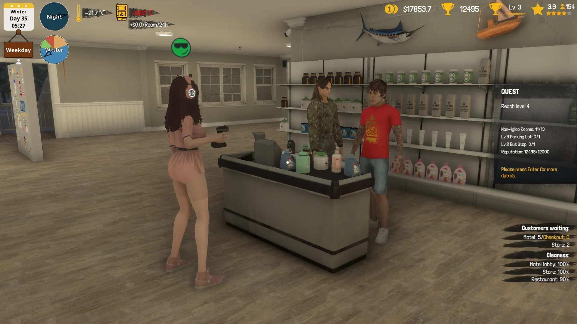 Arctic Motel Simulator görsel 17