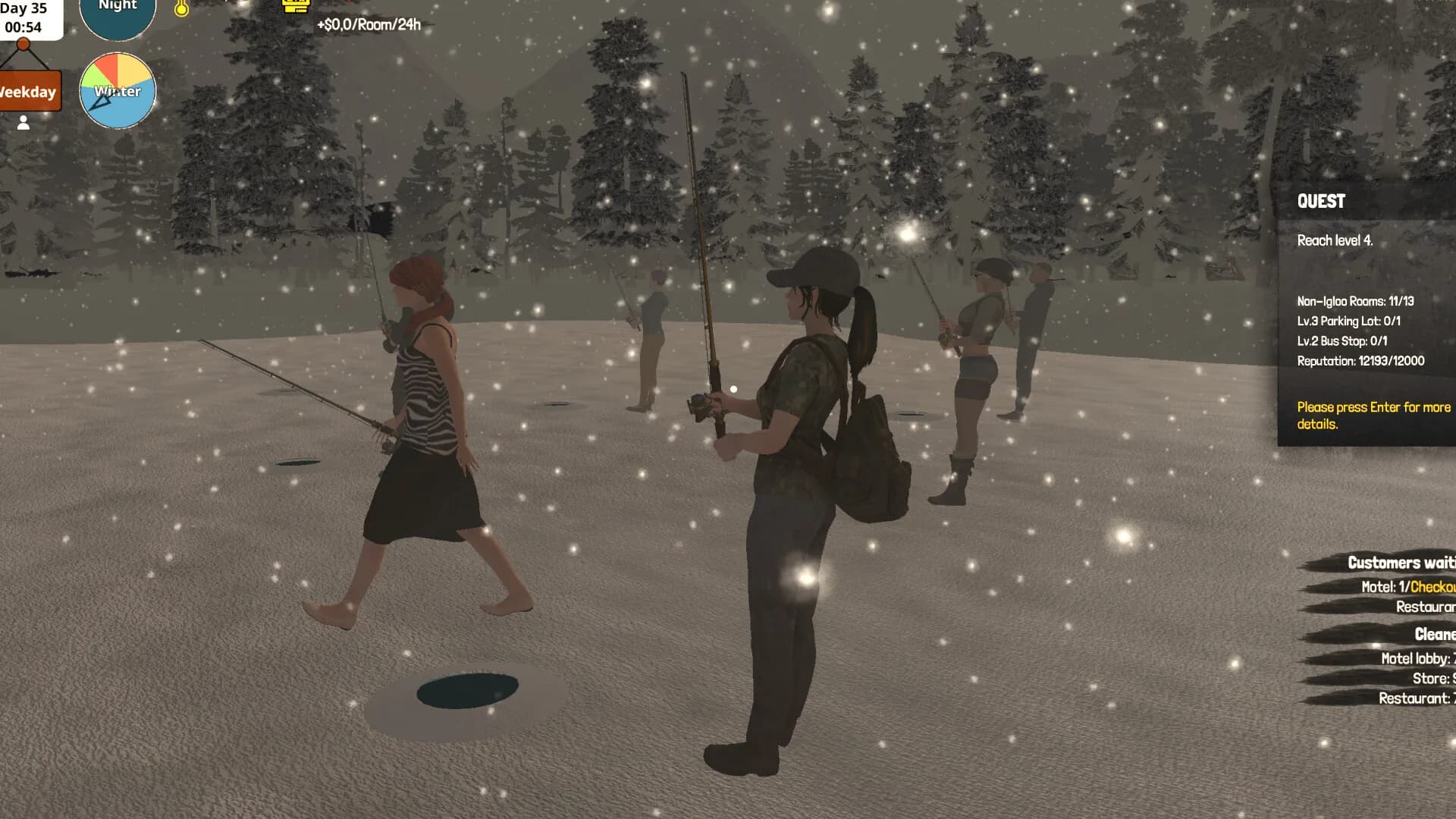 Arctic Motel Simulator görsel 4