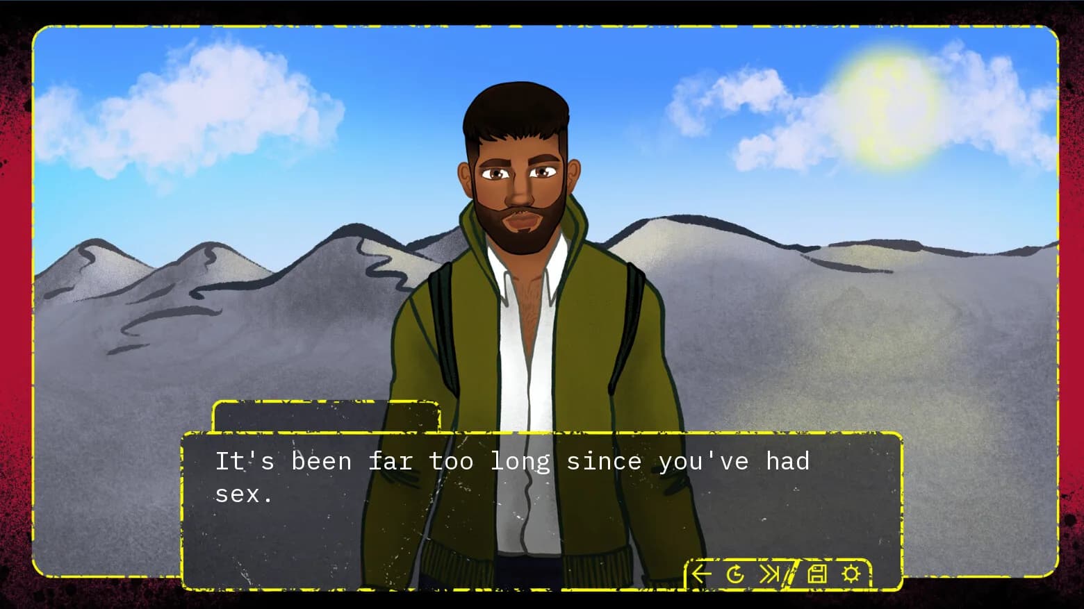 DESERT OF ASH: a Post-Apocalyptic Gay Sex Simulator görsel 4
