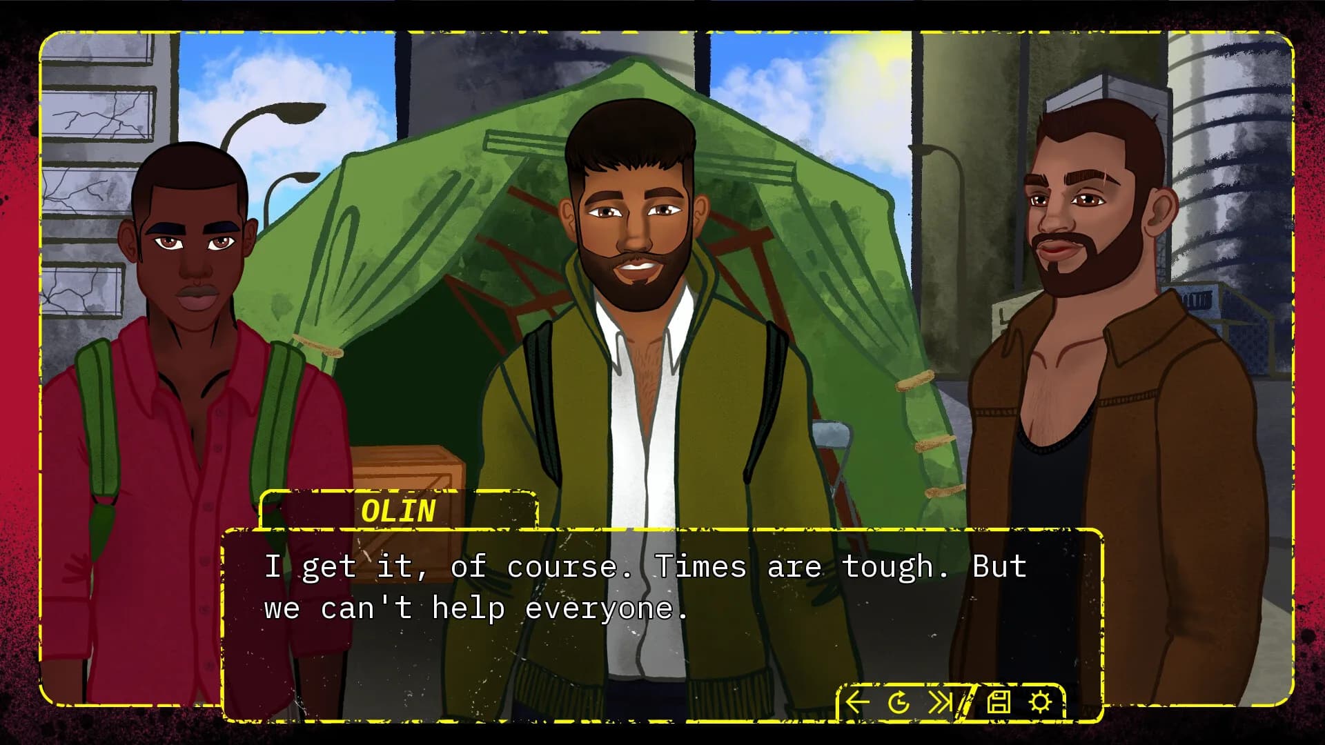 DESERT OF ASH: a Post-Apocalyptic Gay Sex Simulator görsel 8