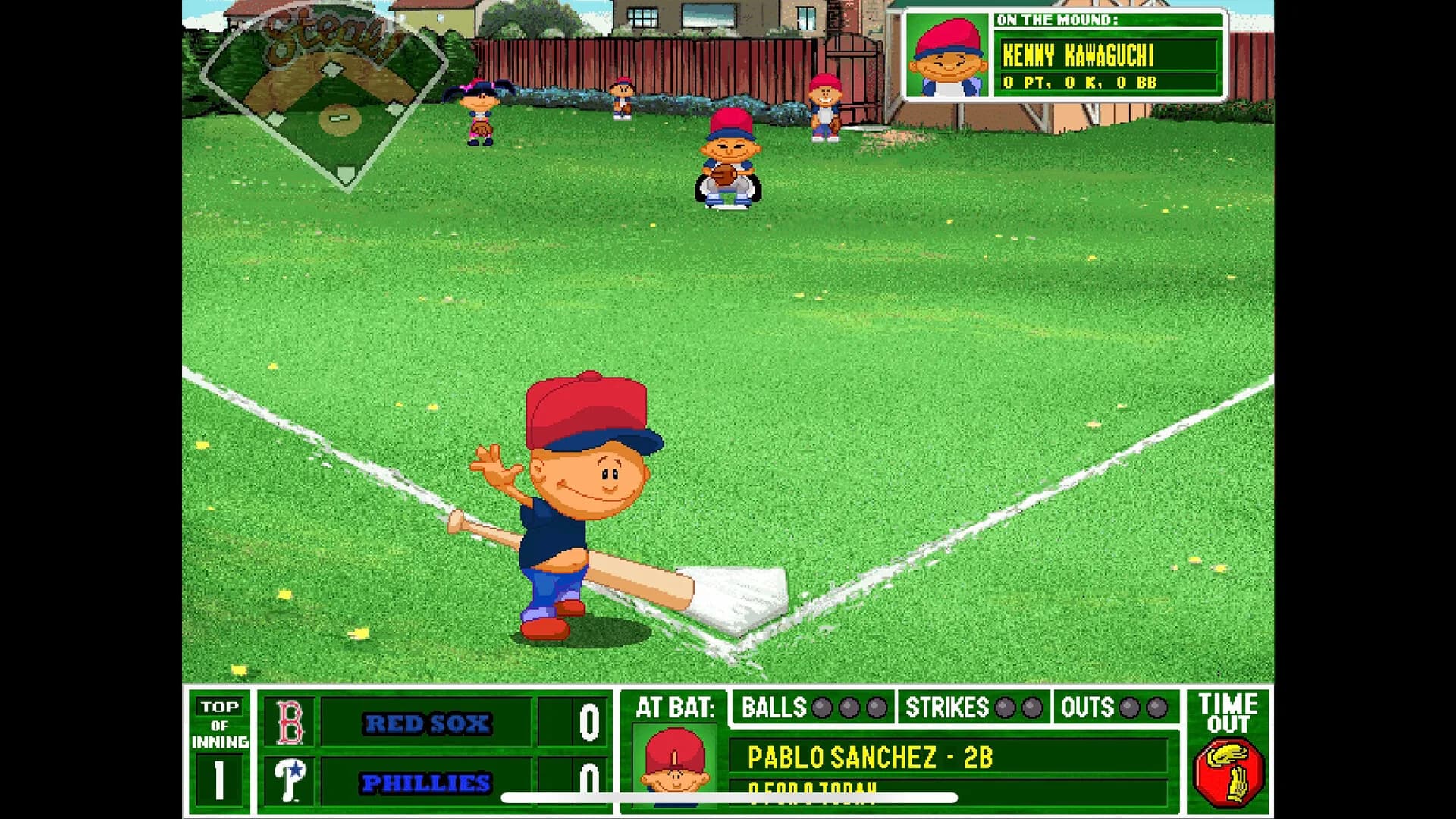 Backyard Baseball '01 görsel 2