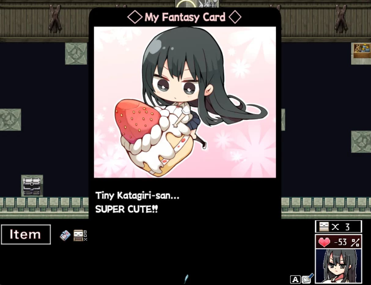 Katagiri-san is very cold görsel 5