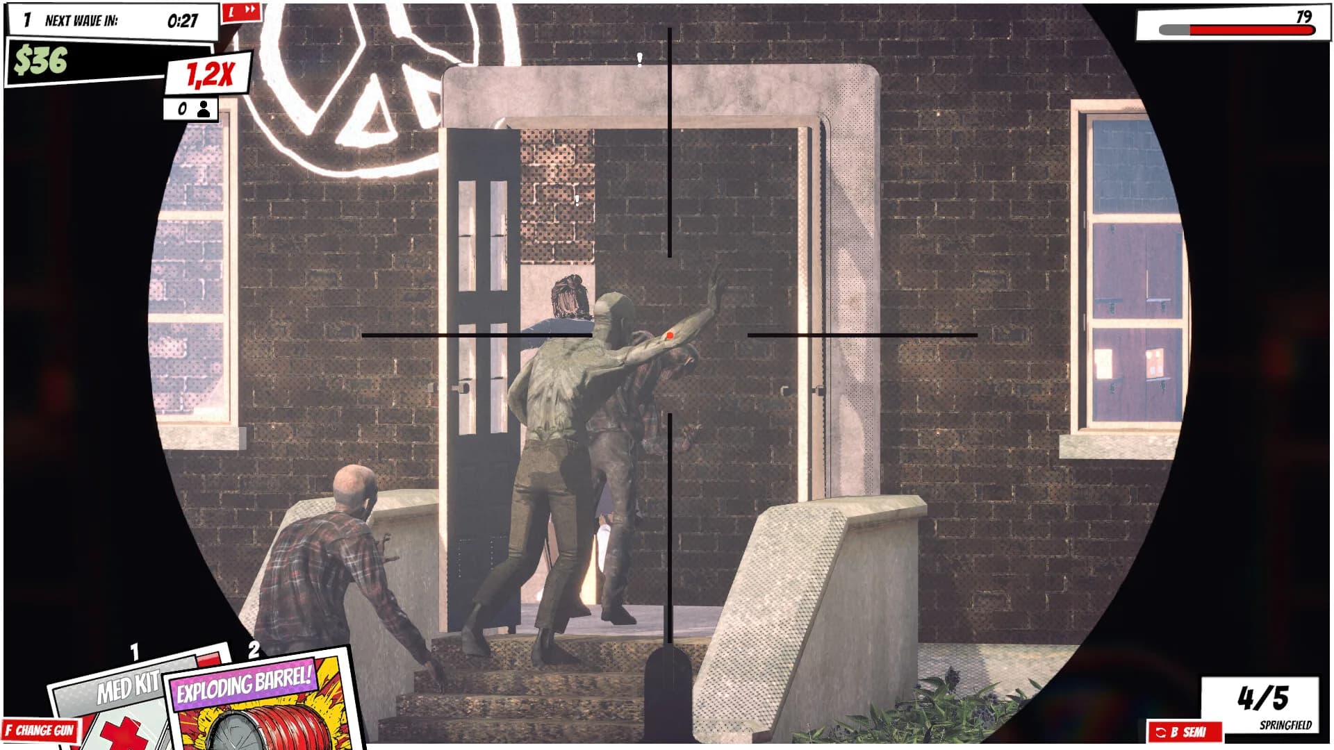 CARDS GUNS ZOMBIES görsel 6